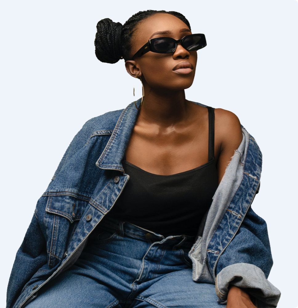 GUESS JEANS OCCHIALE DA SOLE DONNA MARRONE - immagine 3