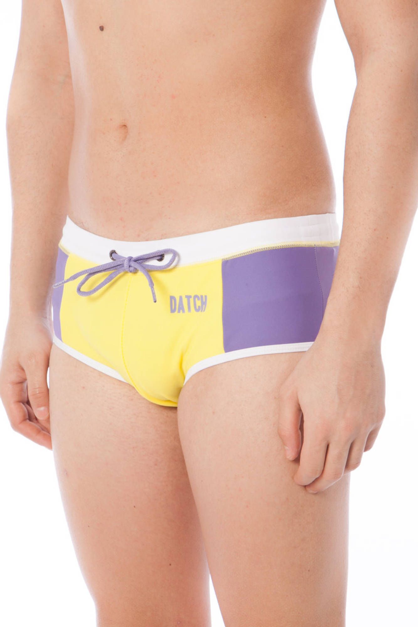 DATCH COSTUME PARTE SOTTO UOMO GIALLO - immagine 2