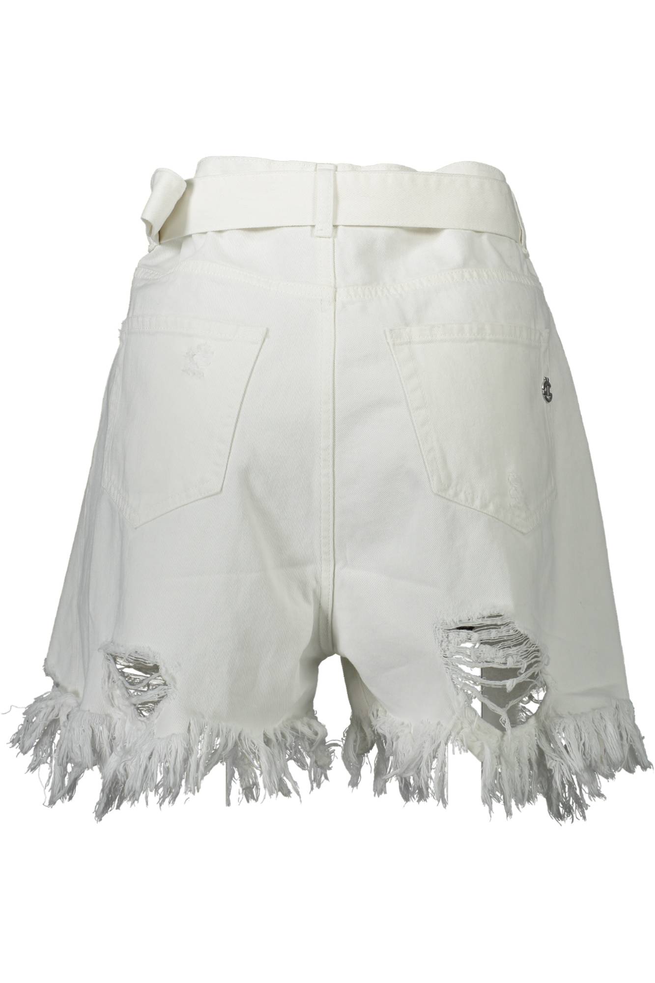 GAELLE PARIS PANTALONE SHORT DONNA BIANCO - immagine 2