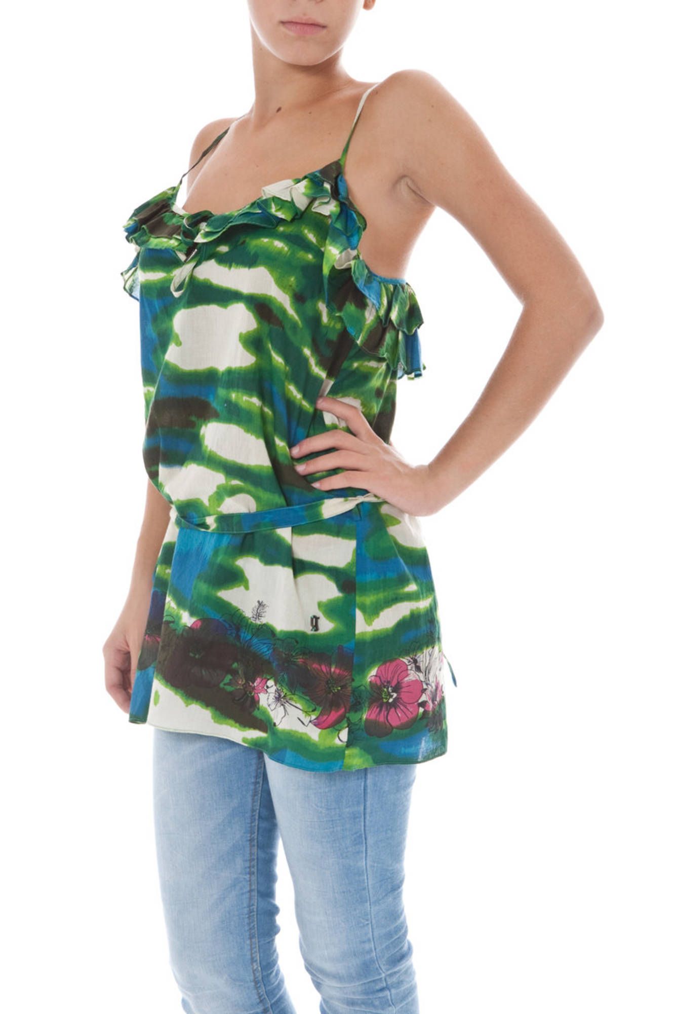 JOHN GALLIANO CANOTTA DONNA VERDE - immagine 3