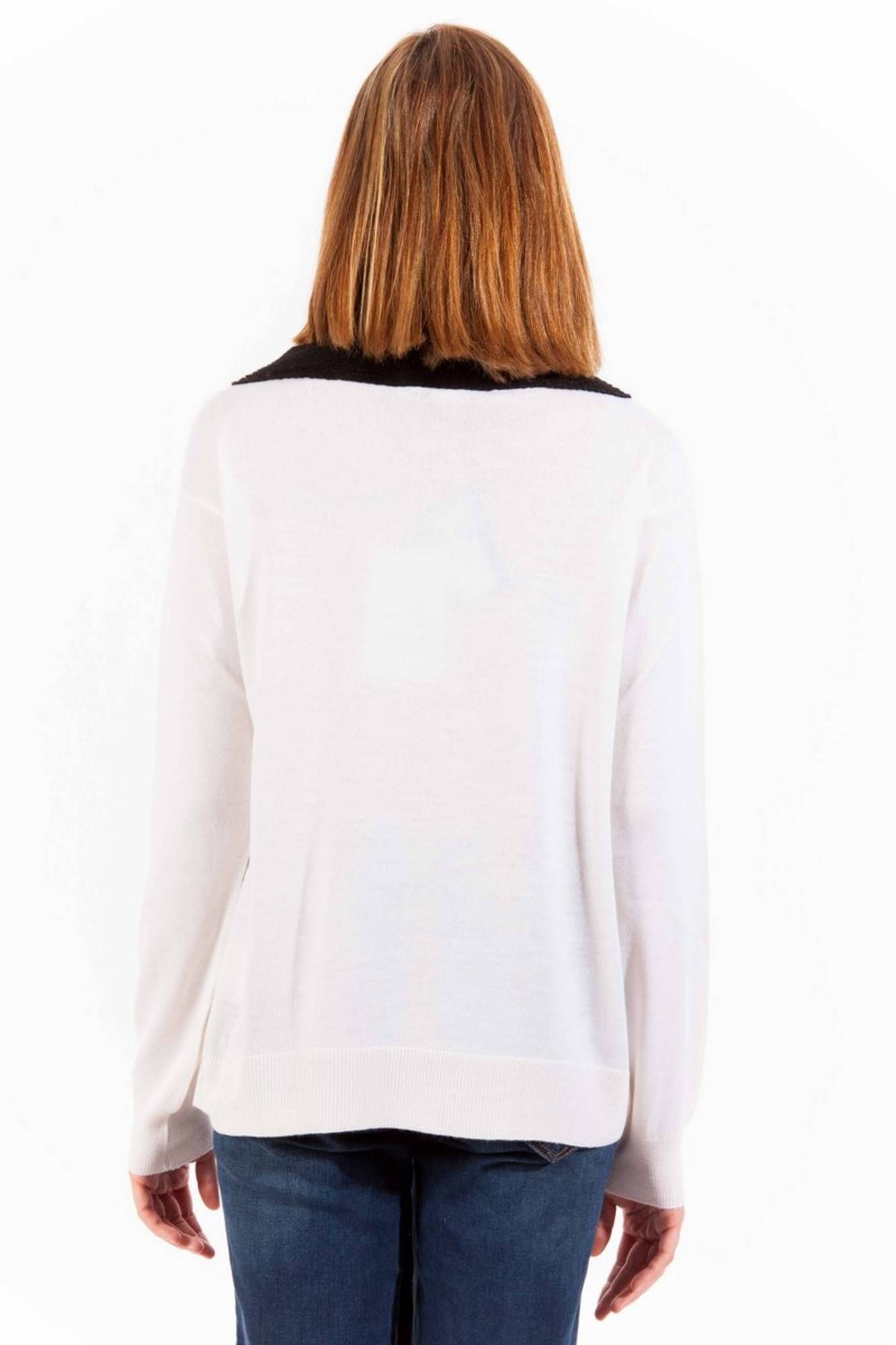 LOVE MOSCHINO MAGLIA DONNA BIANCO - immagine 2