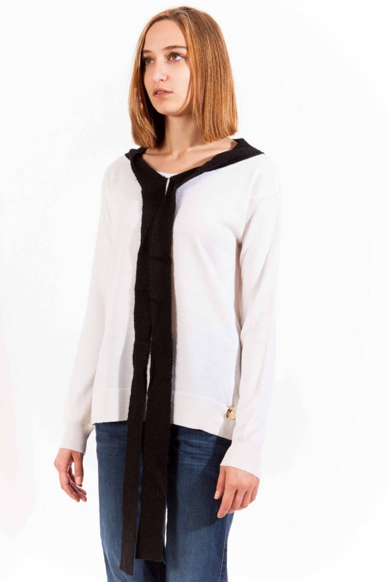 LOVE MOSCHINO MAGLIA DONNA BIANCO - immagine 3