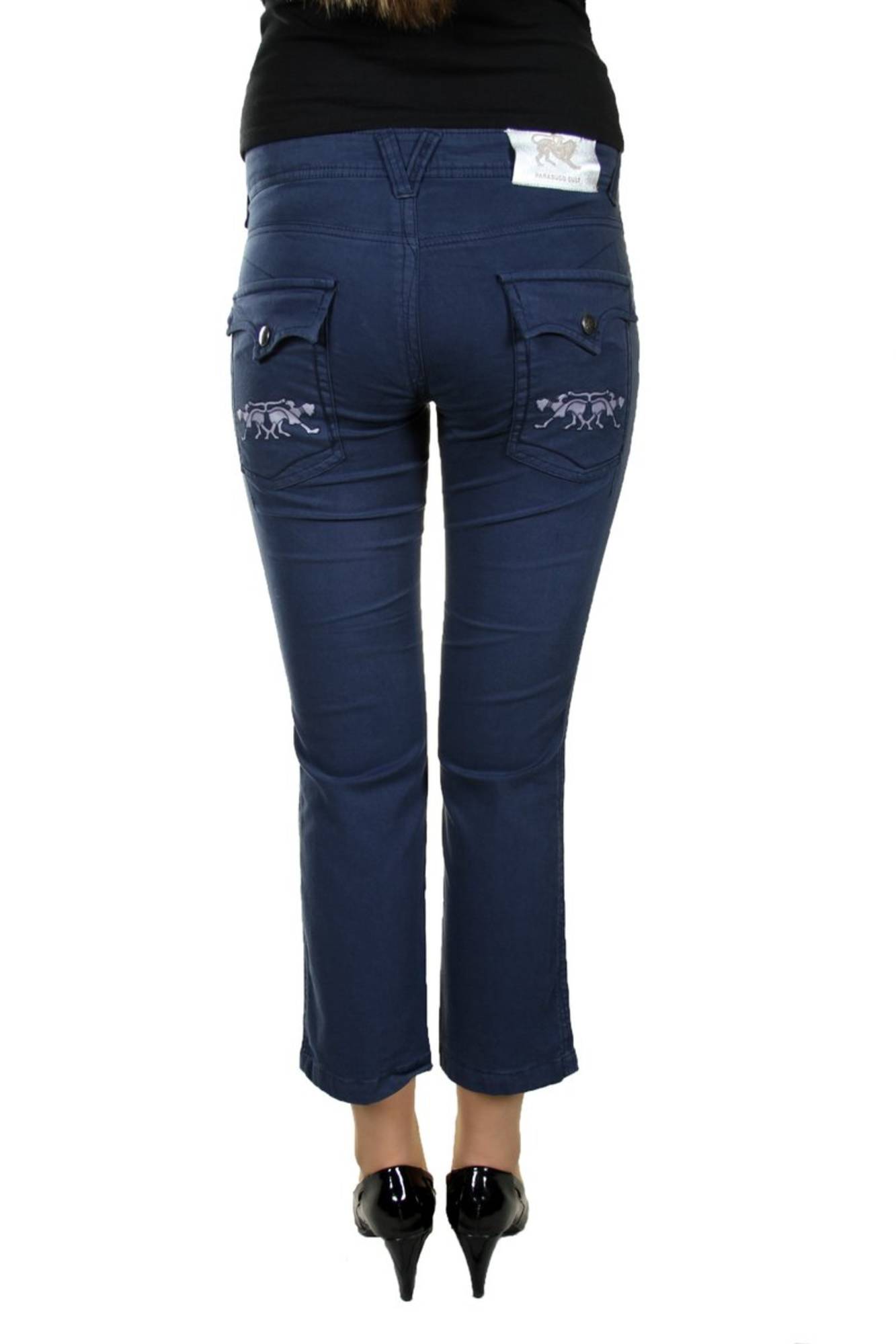 PARASUCO PANTALONE PINOCCHIETTO DONNA BLU - immagine 2