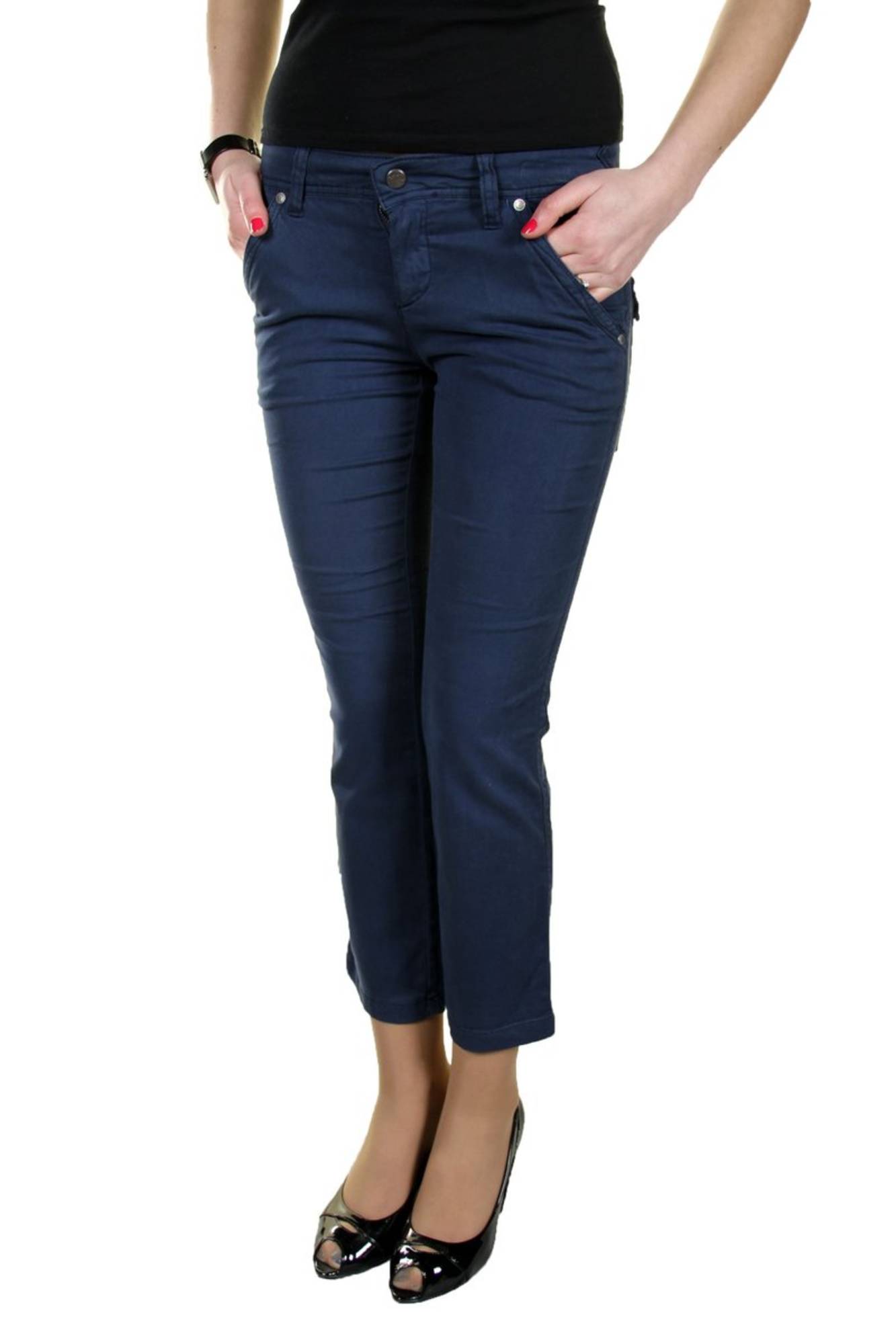 PARASUCO PANTALONE PINOCCHIETTO DONNA BLU - immagine 3