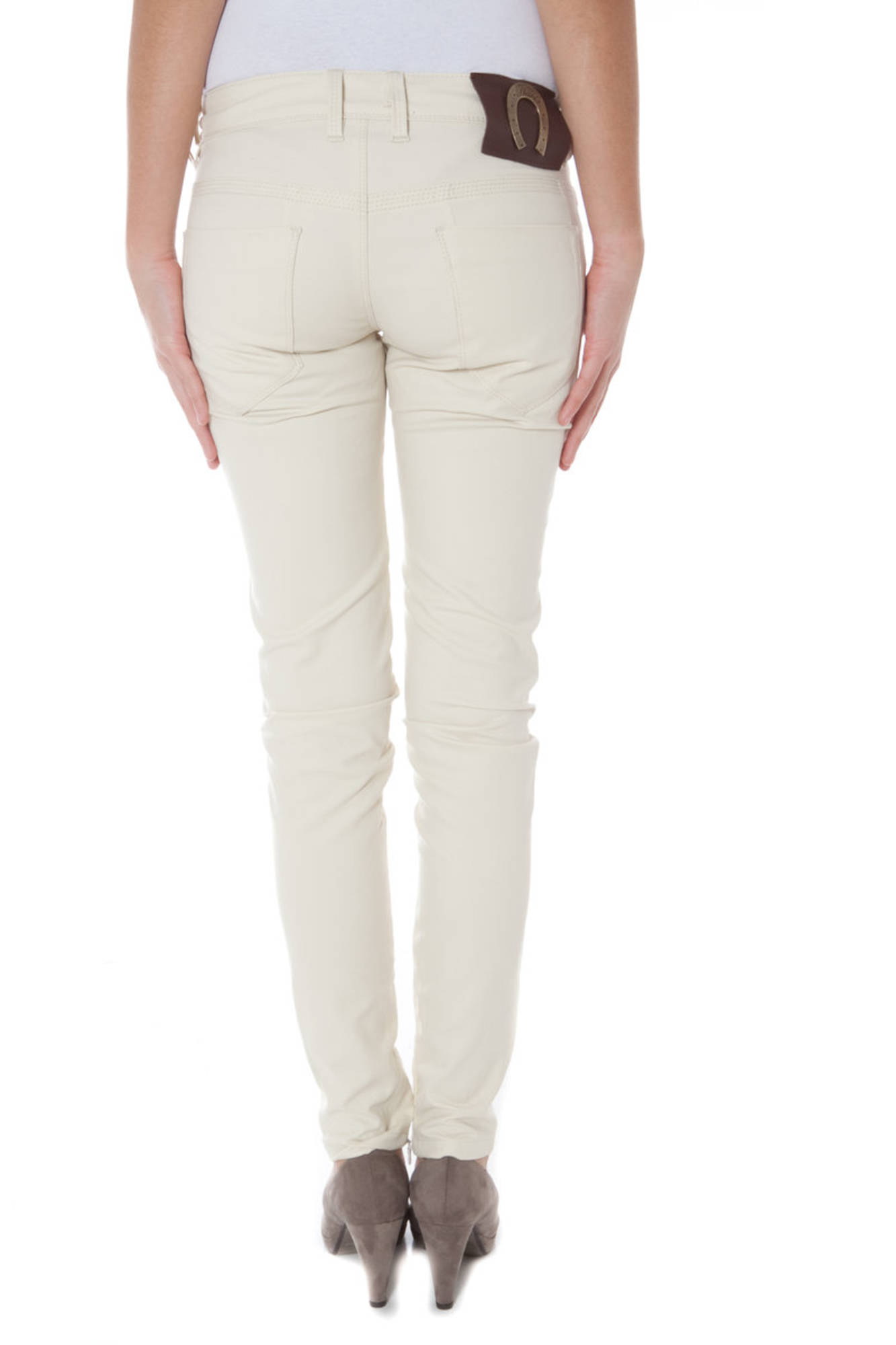 PHARD PANTALONE DONNA BEIGE - immagine 2