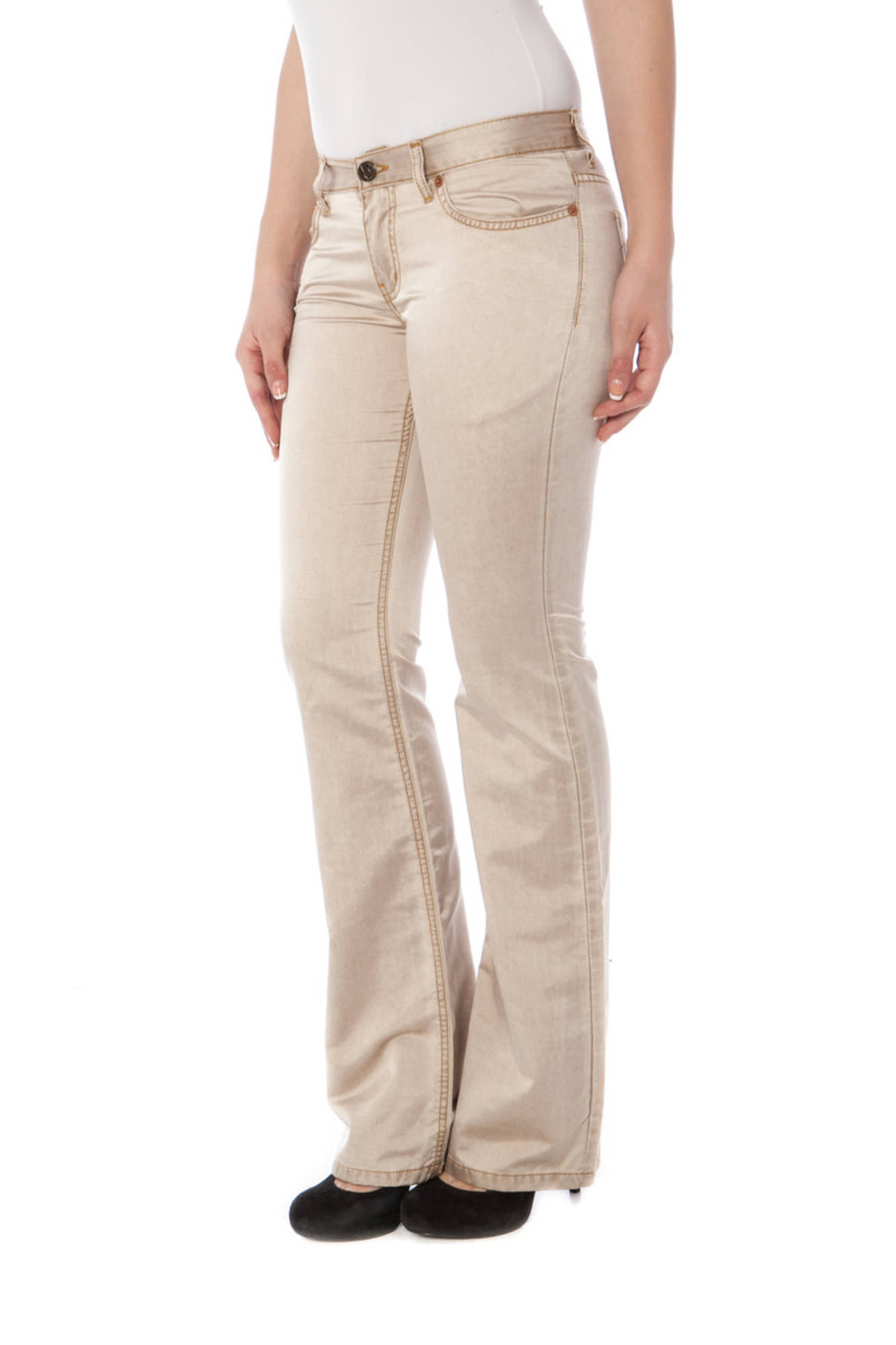 PHARD PANTALONE DONNA BEIGE - immagine 2
