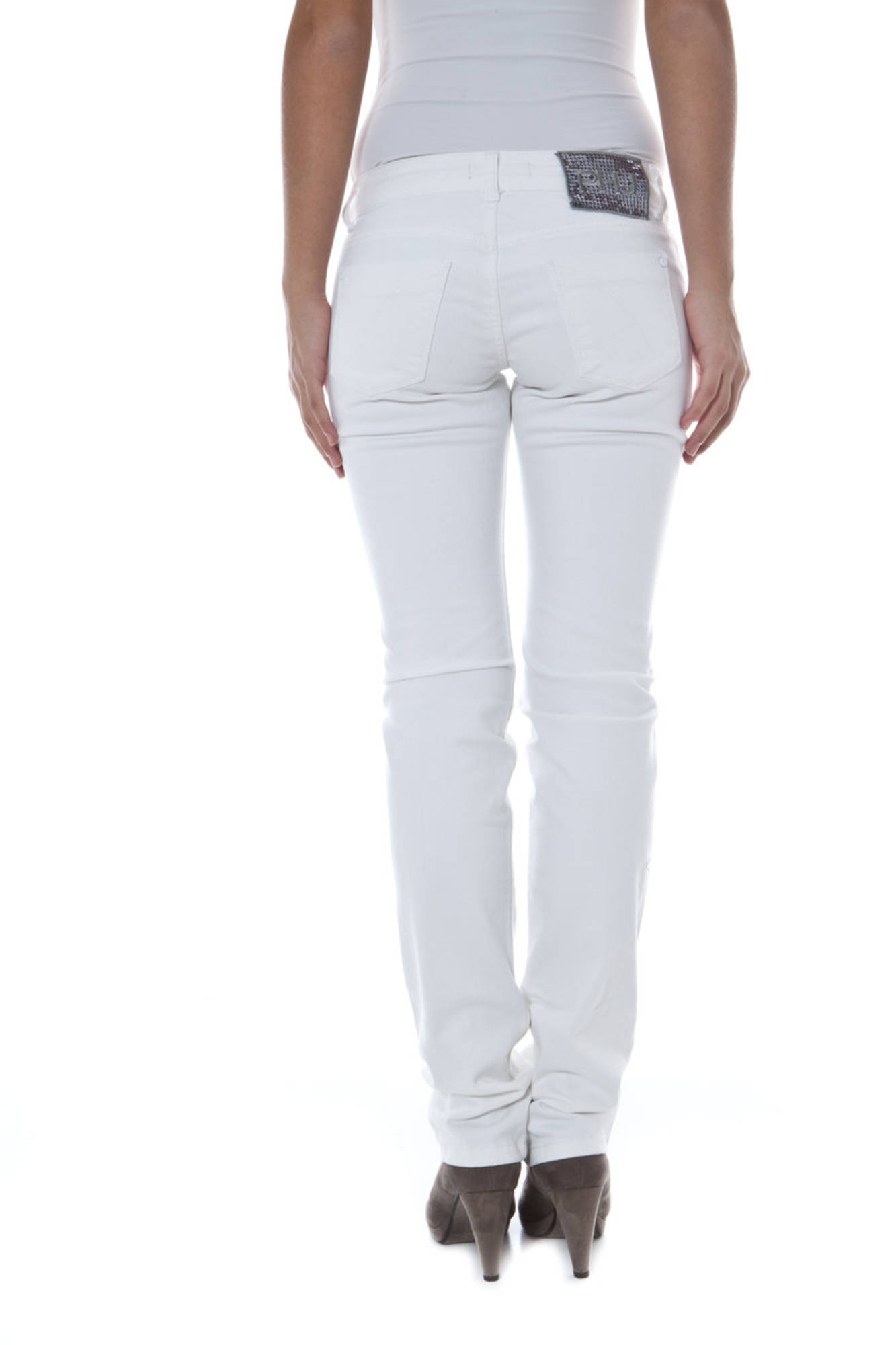 PHARD PANTALONE DONNA BIANCO - immagine 2