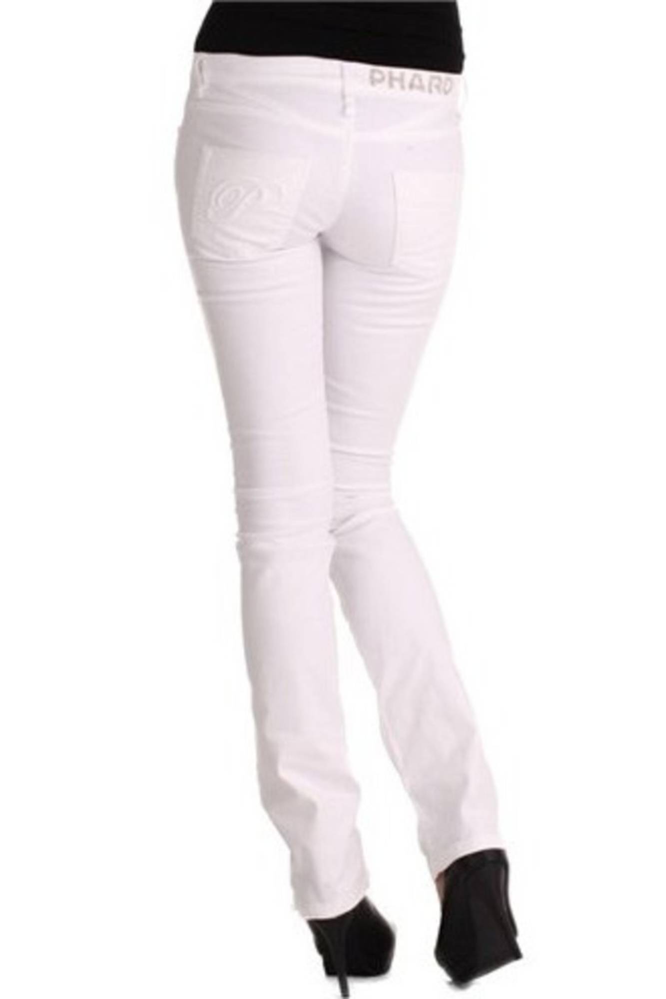 PHARD PANTALONE DONNA BIANCO - immagine 2