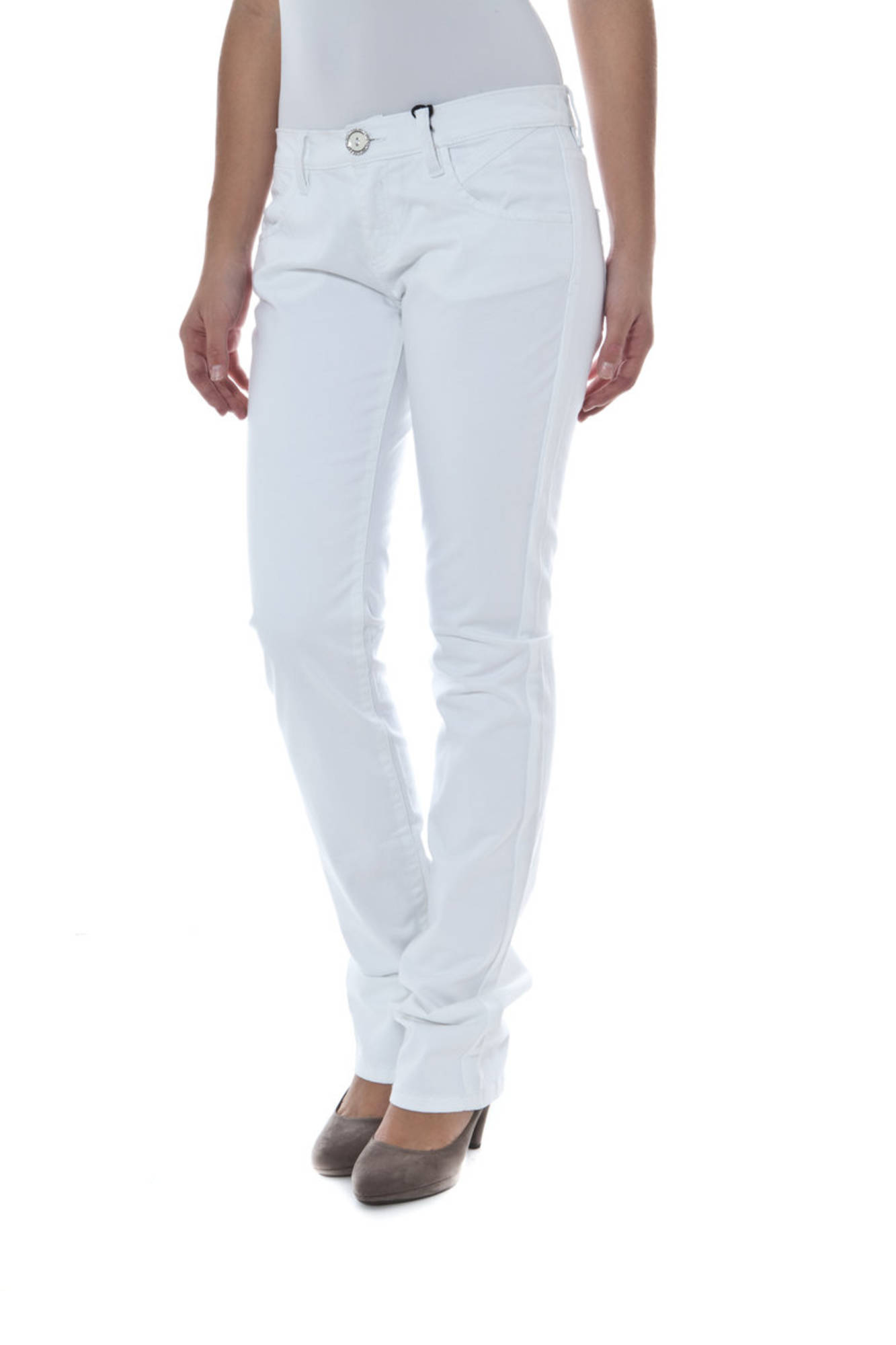 PHARD PANTALONE DONNA BIANCO - immagine 3