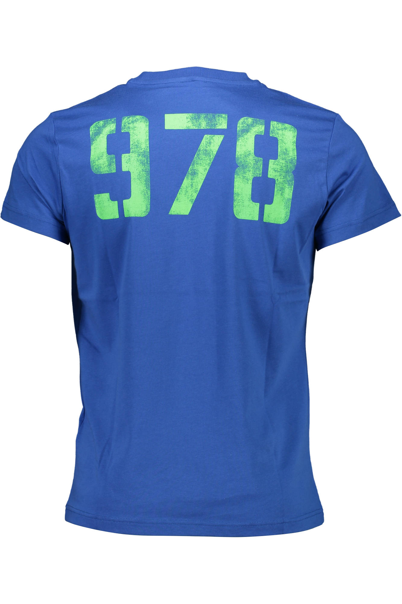 DIESEL T-SHIRT MANICHE CORTE UOMO BLU - immagine 2