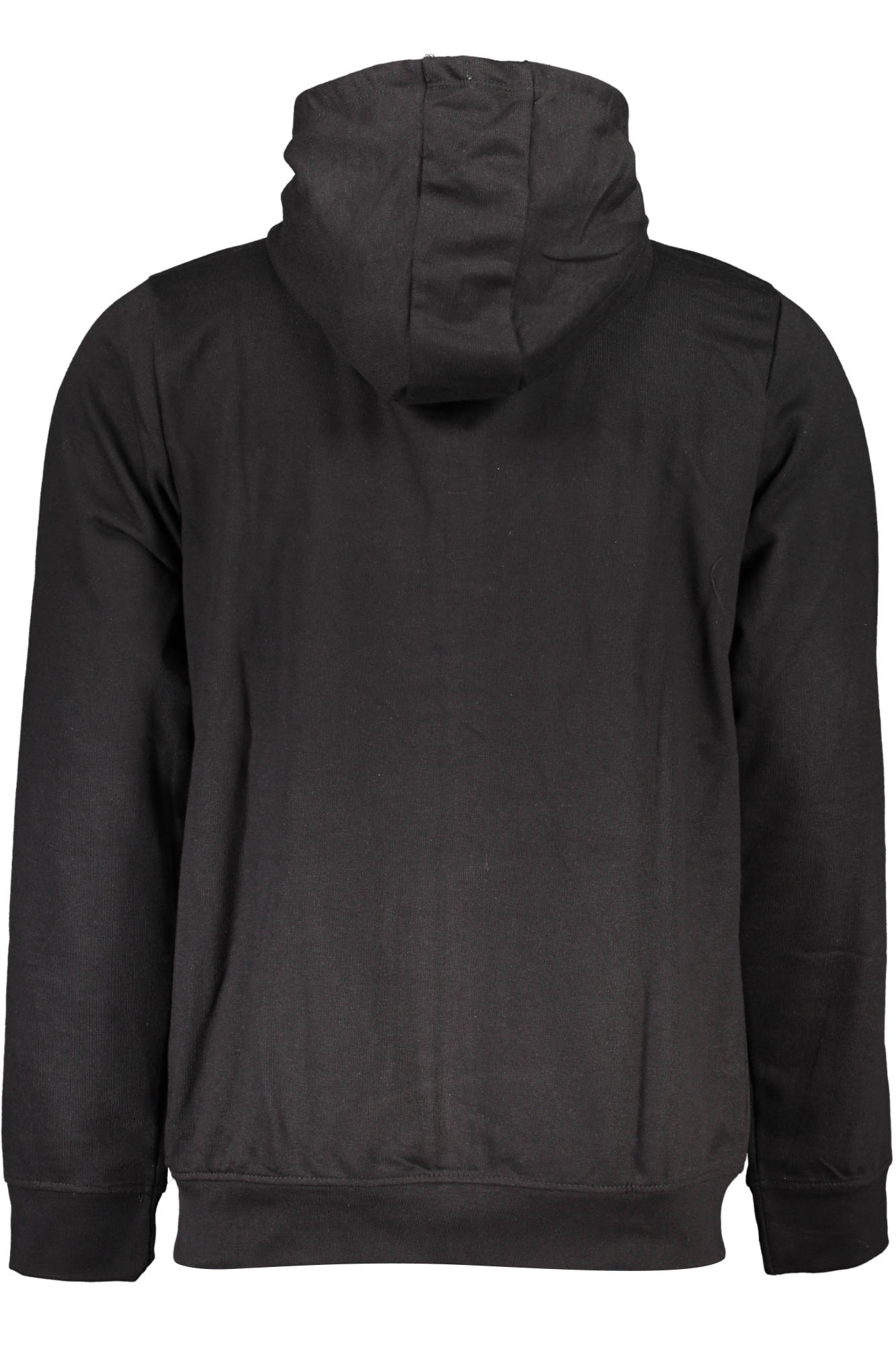 GIAN MARCO VENTURI FELPA CON ZIP UOMO NERO - immagine 2
