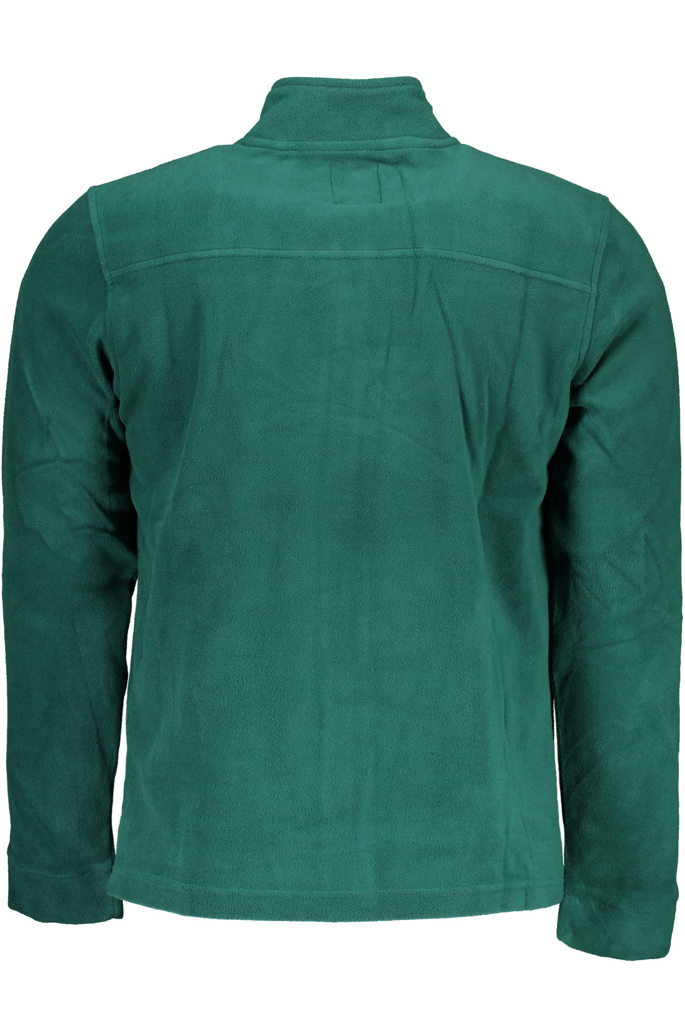 GIAN MARCO VENTURI FELPA CON ZIP UOMO VERDE - immagine 2
