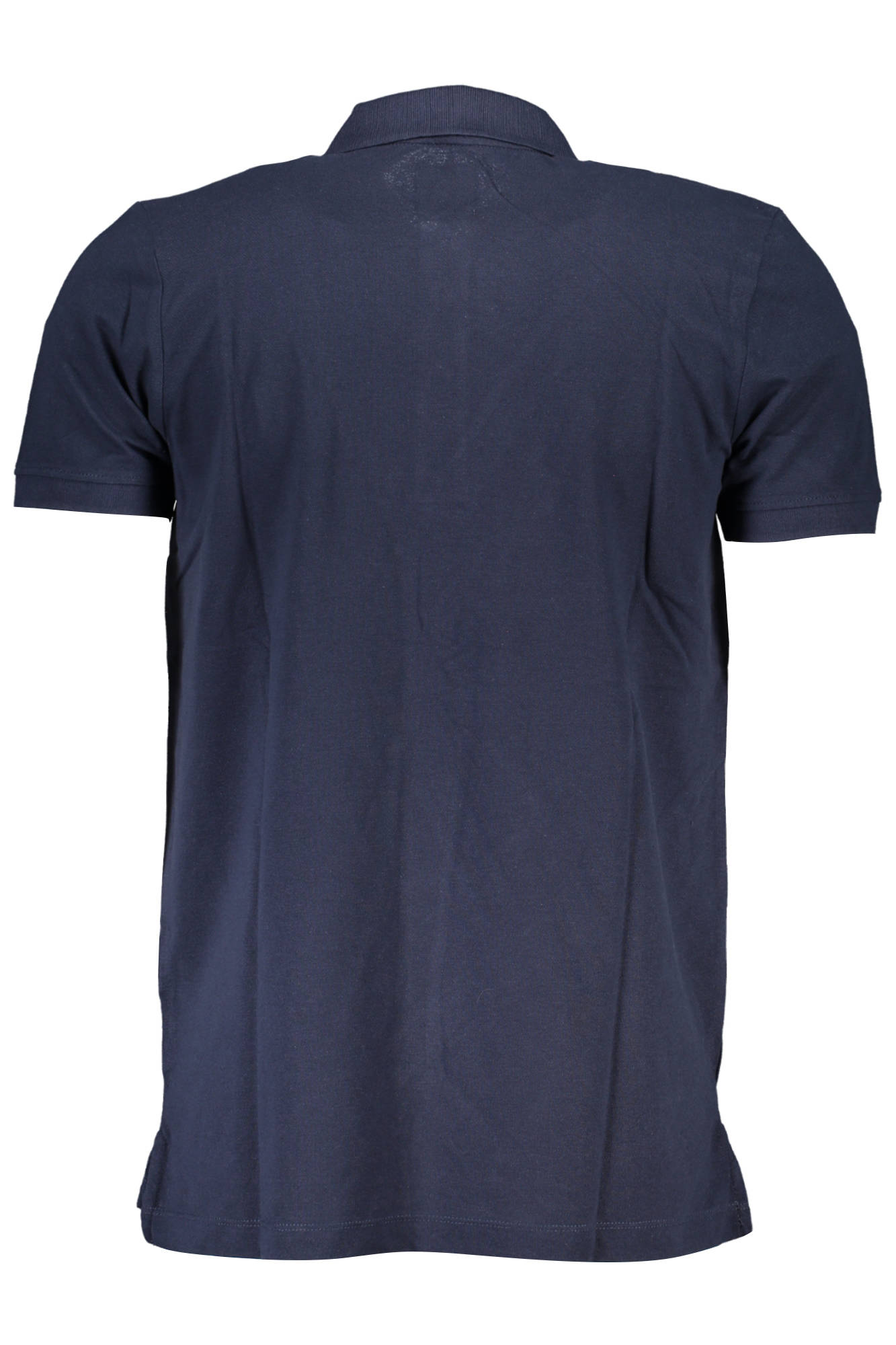 GIAN MARCO VENTURI POLO MANICHE CORTE UOMO BLU - immagine 2
