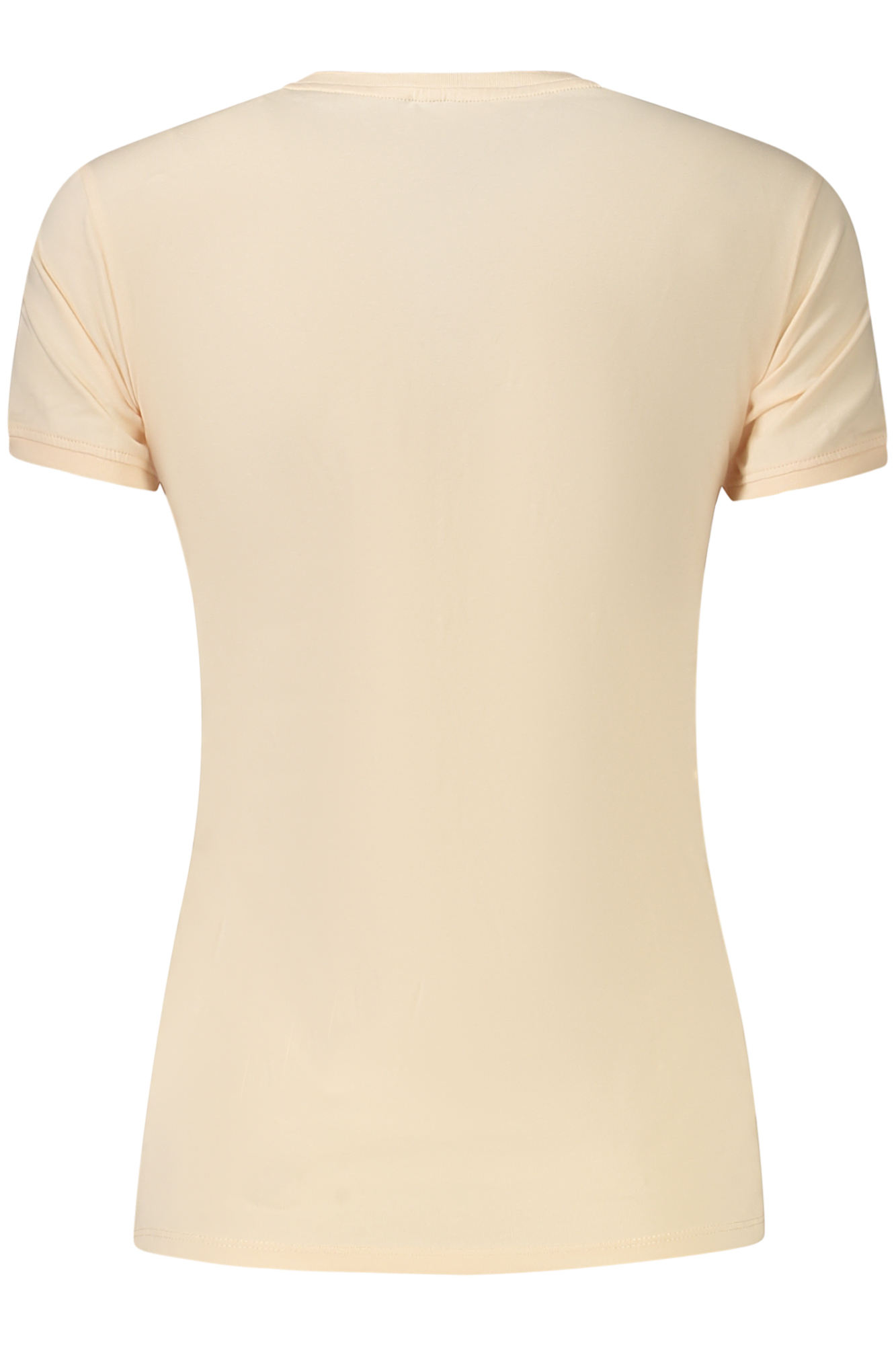 GUESS JEANS T-SHIRT MANICHE CORTE DONNA ROSA - immagine 2