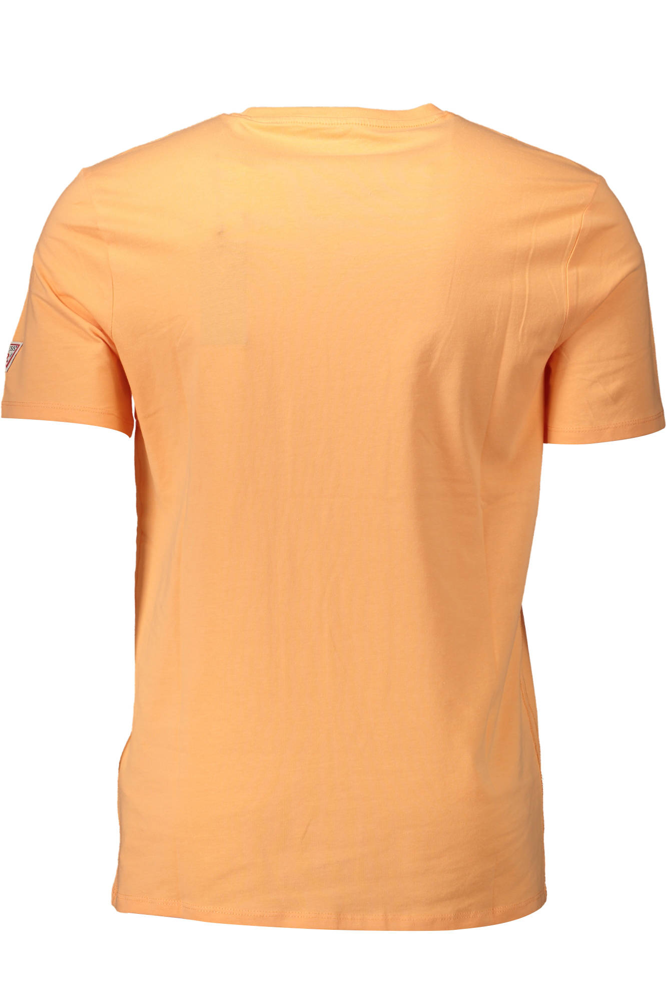 GUESS JEANS T-SHIRT MANICHE CORTE UOMO ARANCIO - immagine 2