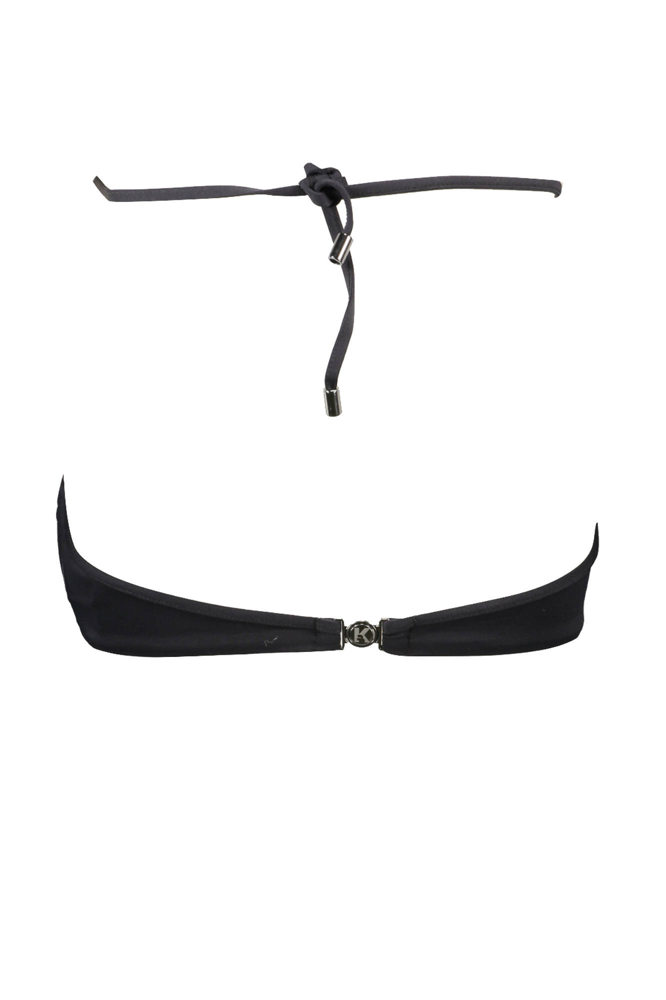 KARL LAGERFELD BEACHWEAR COSTUME PARTE SOPRA DONNA NERO - immagine 2