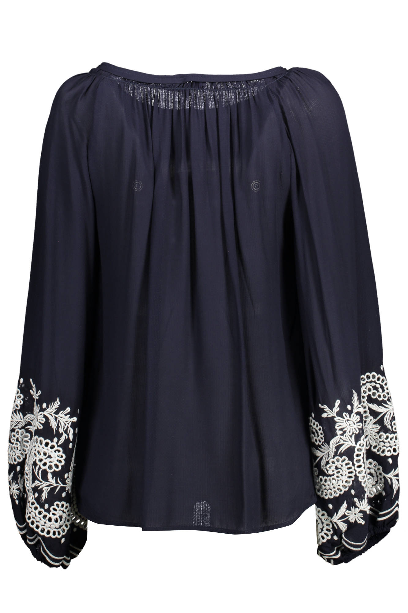 KOCCA CAMICIA MANICHE LUNGHE DONNA BLU - immagine 2