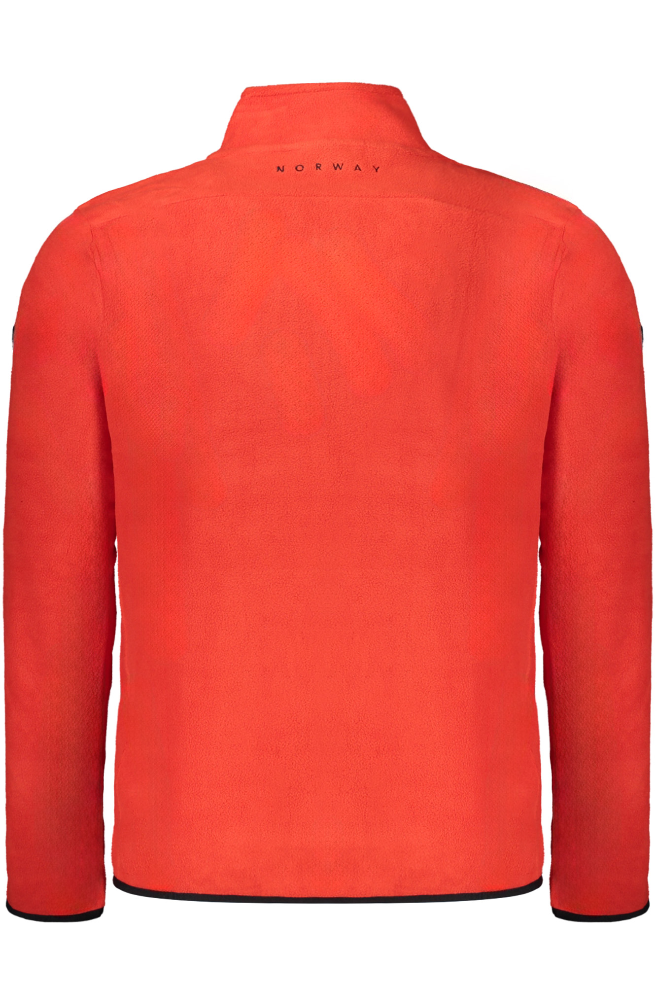NORWAY 1963 FELPA CON ZIP UOMO ROSSO - immagine 2