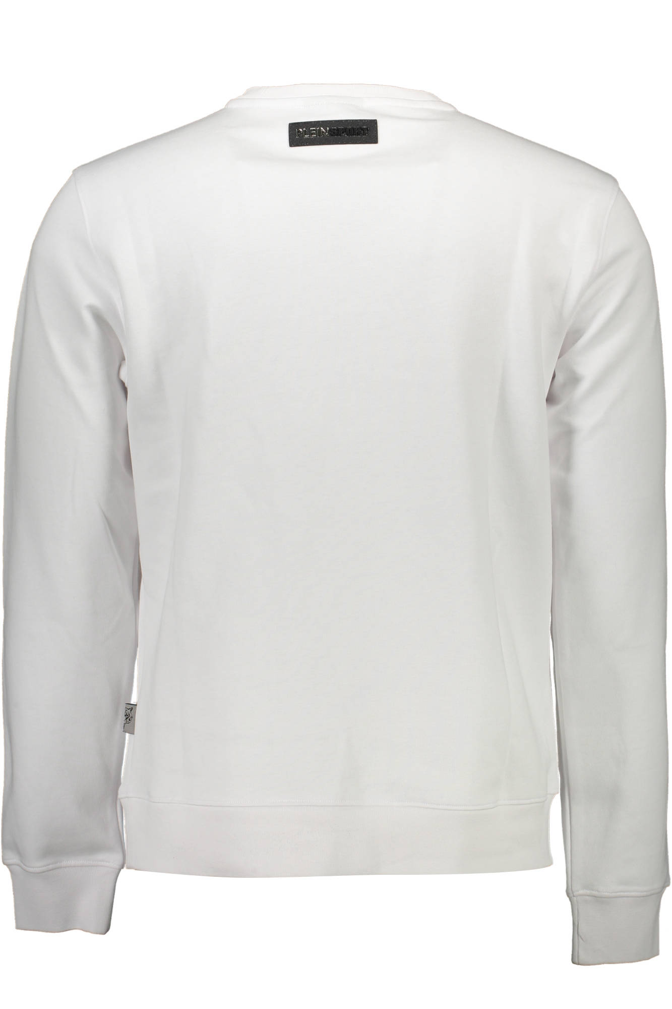 PLEIN SPORT FELPA SENZA ZIP UOMO BIANCO - immagine 2