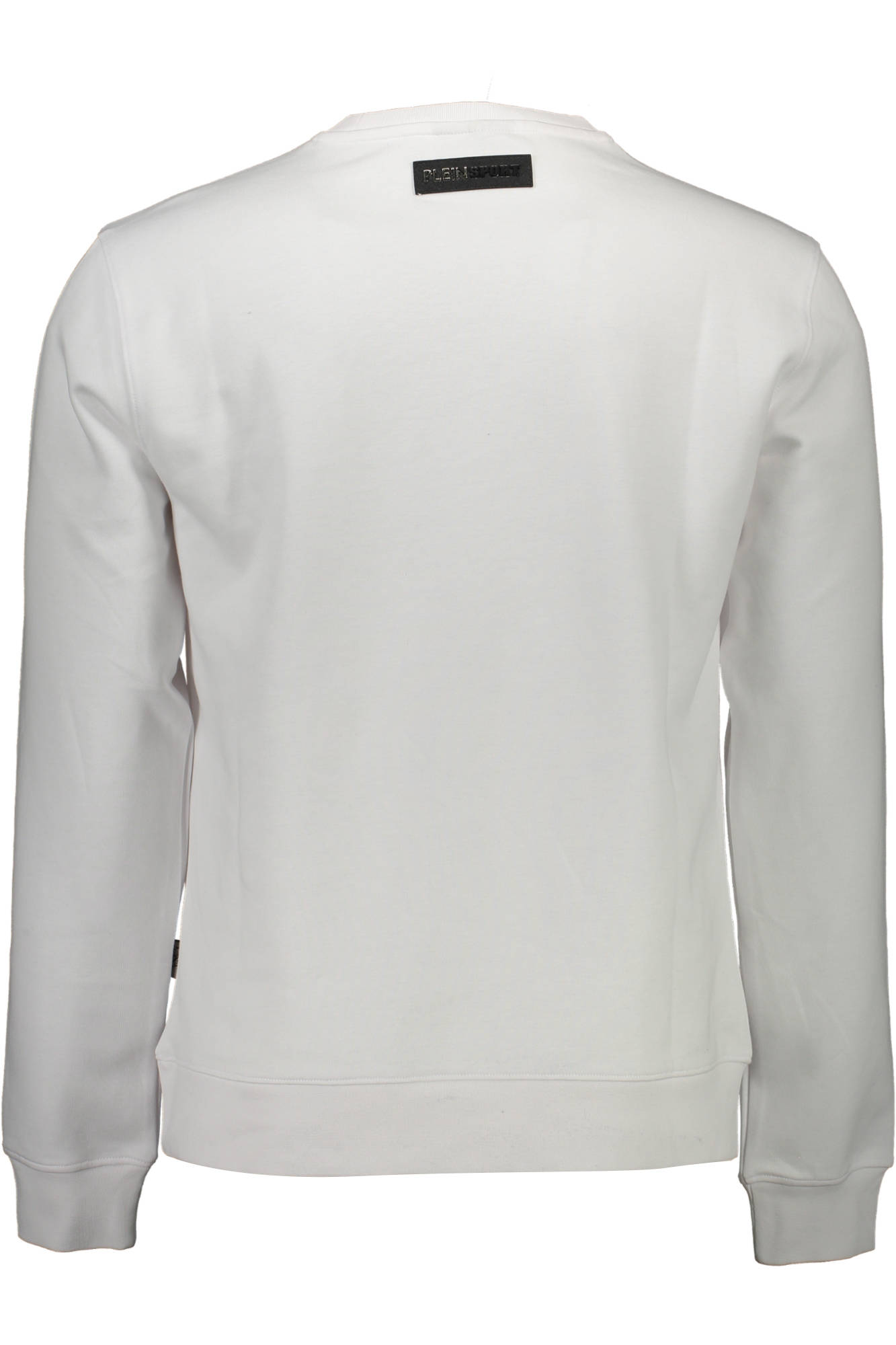 PLEIN SPORT FELPA SENZA ZIP UOMO BIANCO - immagine 2