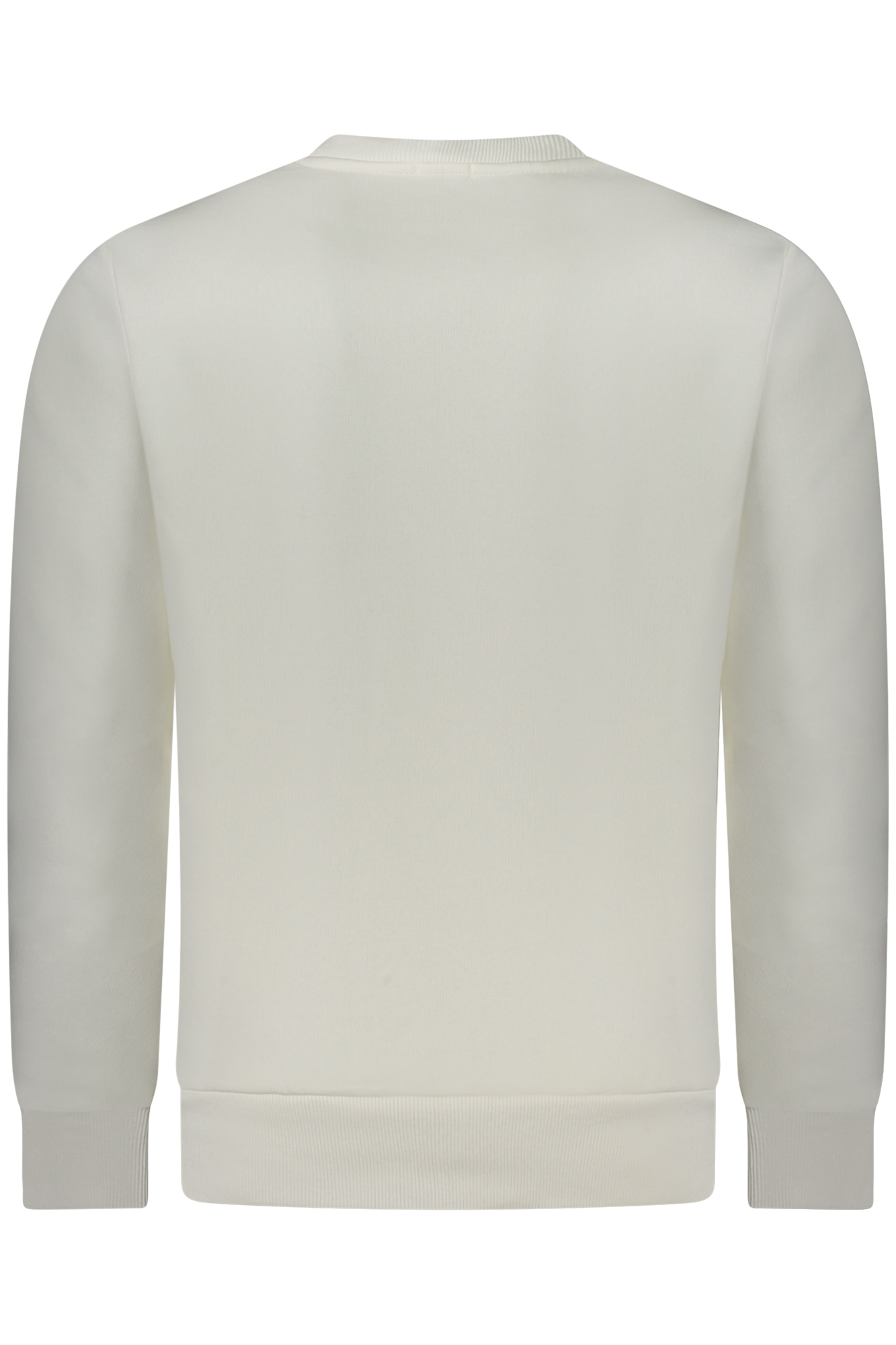 RIFLE FELPA SENZA ZIP UOMO BIANCO - immagine 2