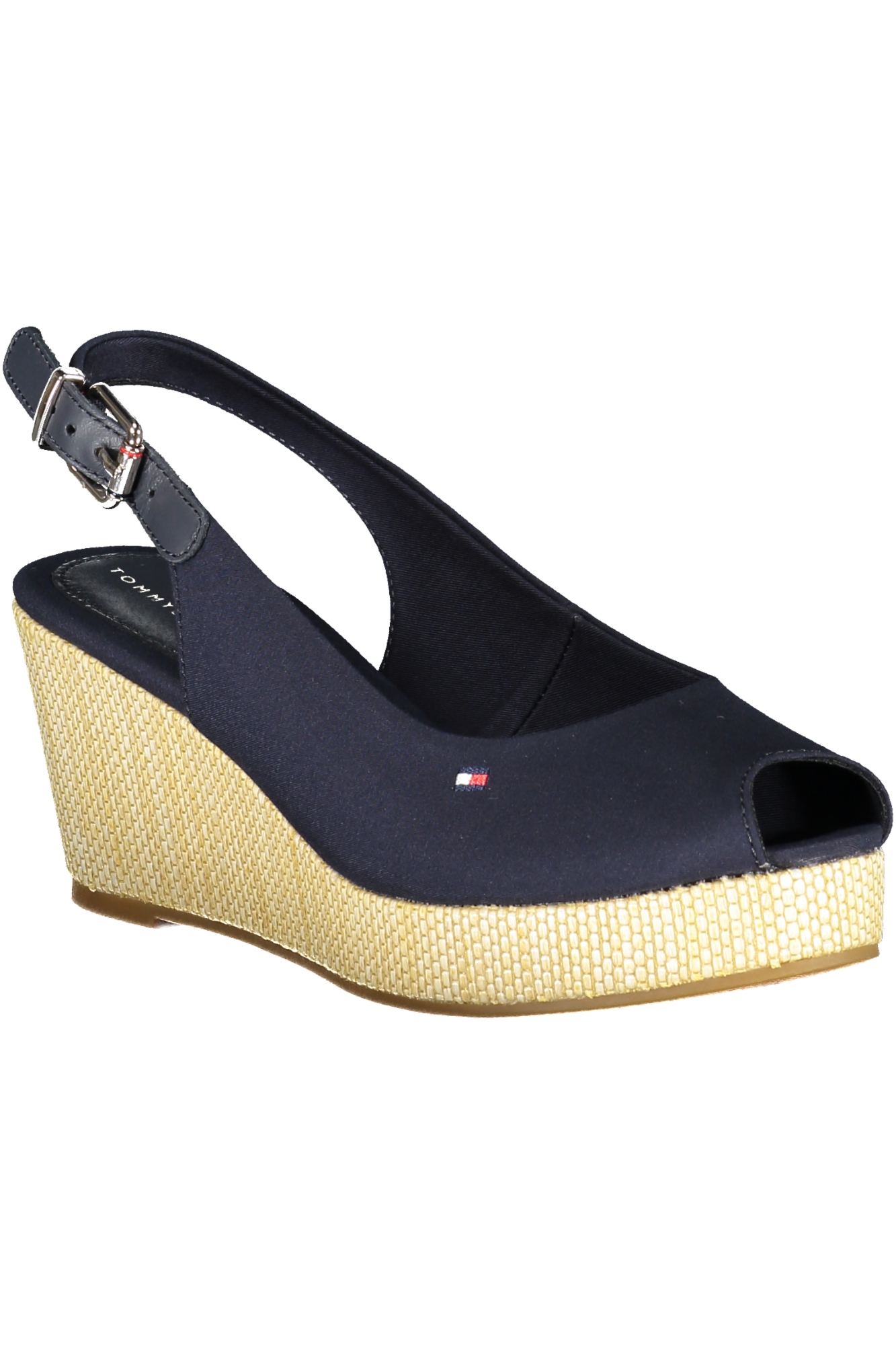TOMMY HILFIGER CALZATURA SANDALO DONNA BLU - immagine 2