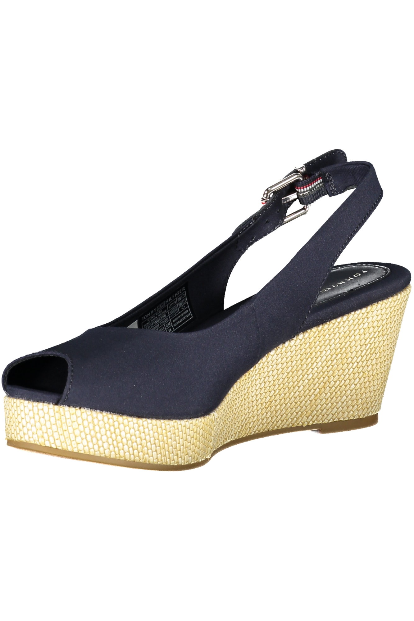 TOMMY HILFIGER CALZATURA SANDALO DONNA BLU - immagine 3