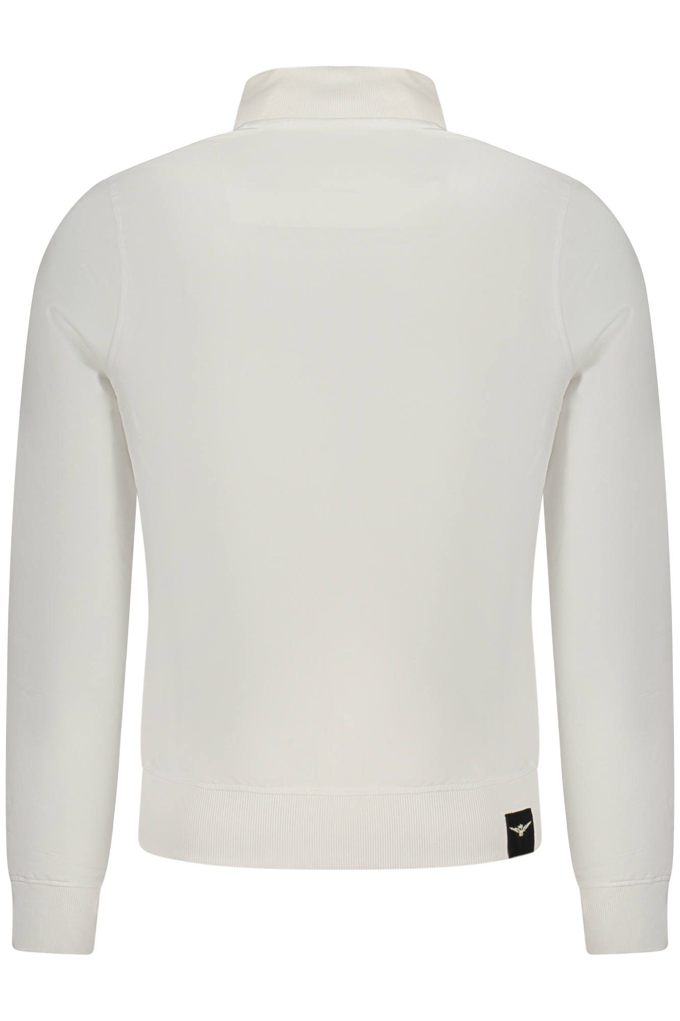 ACCADEMIA MILITARE FELPA CON ZIP UOMO BIANCO - immagine 2