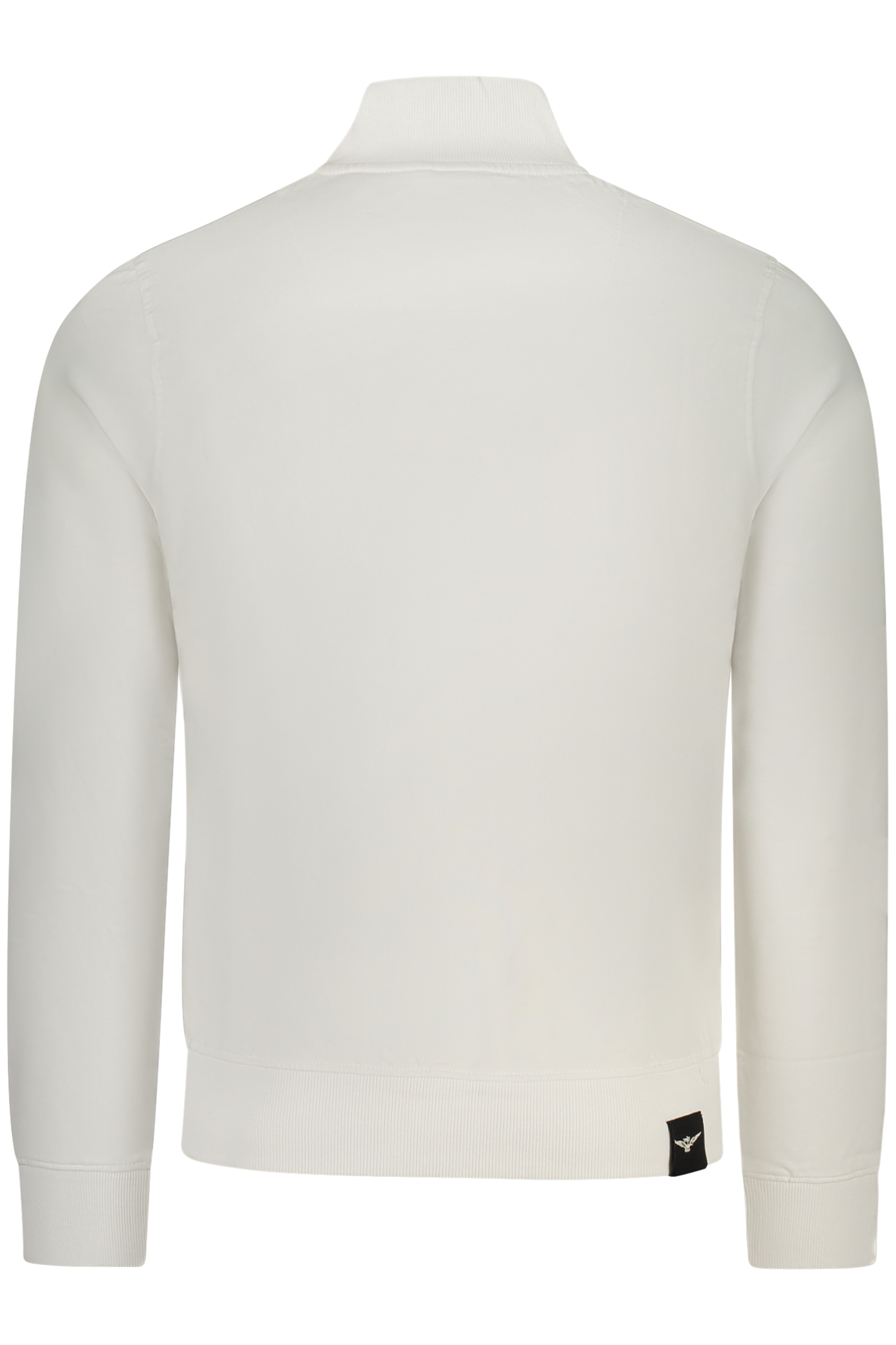 ACCADEMIA MILITARE FELPA CON ZIP UOMO BIANCO - immagine 2