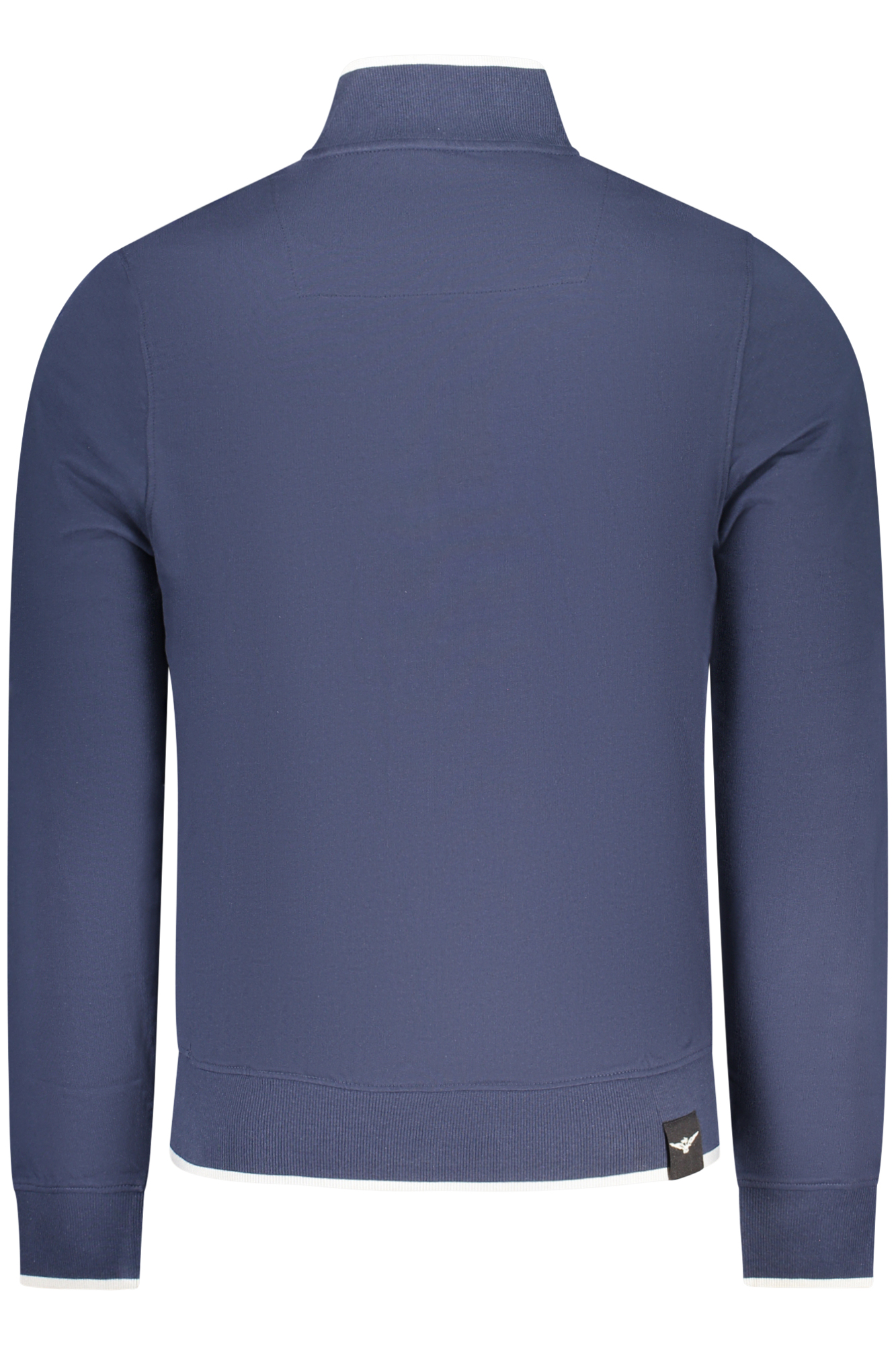 ACCADEMIA MILITARE FELPA CON ZIP UOMO BLU - immagine 2