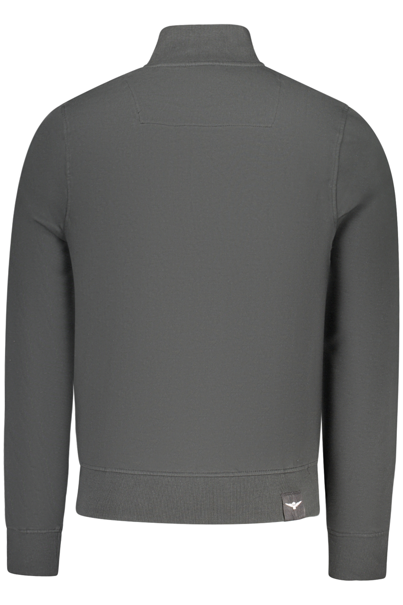 ACCADEMIA MILITARE FELPA CON ZIP UOMO NERO - immagine 2