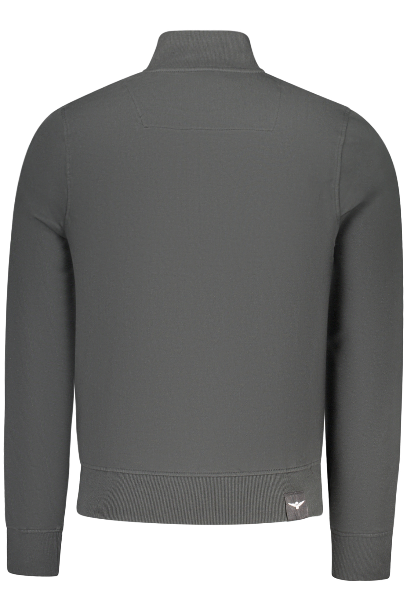 ACCADEMIA MILITARE FELPA CON ZIP UOMO NERO - immagine 2