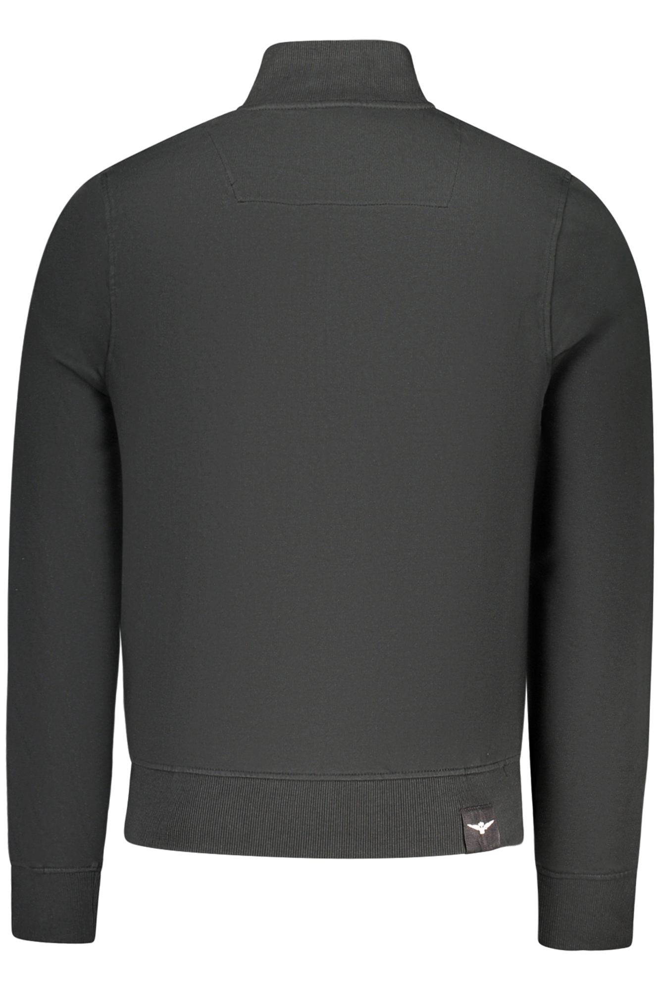 ACCADEMIA MILITARE FELPA CON ZIP UOMO NERO - immagine 2