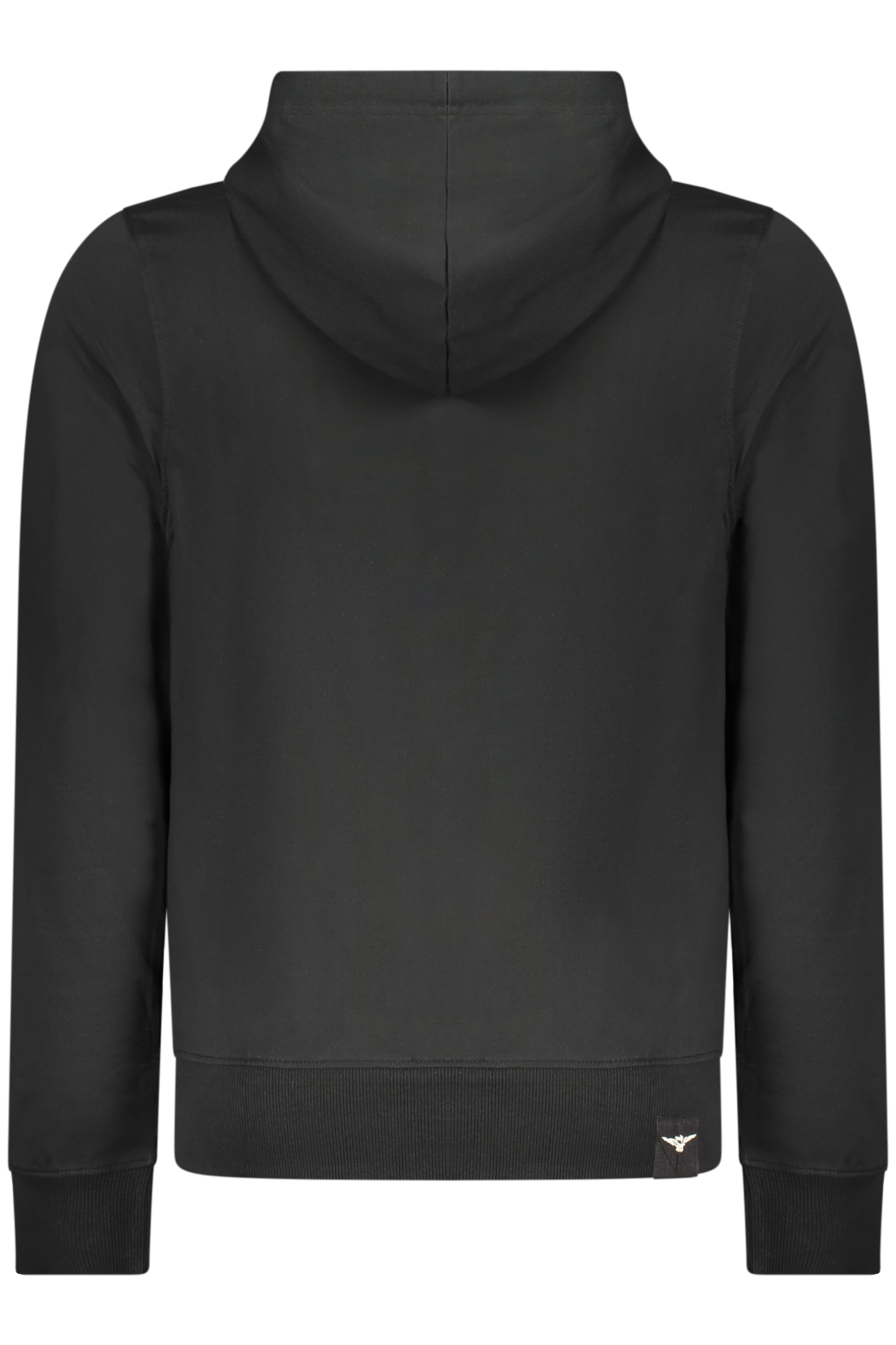 ACCADEMIA MILITARE FELPA CON ZIP UOMO NERO - immagine 2