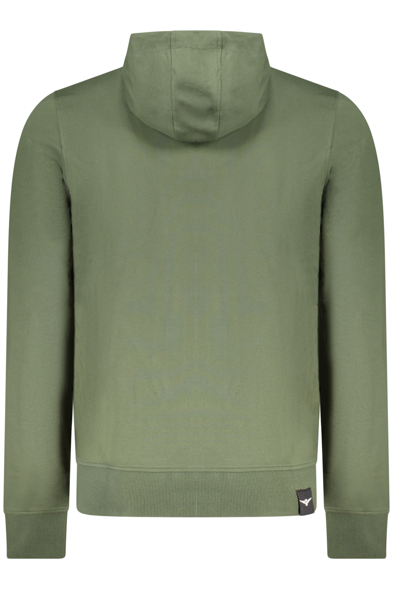 ACCADEMIA MILITARE FELPA CON ZIP UOMO VERDE - immagine 2