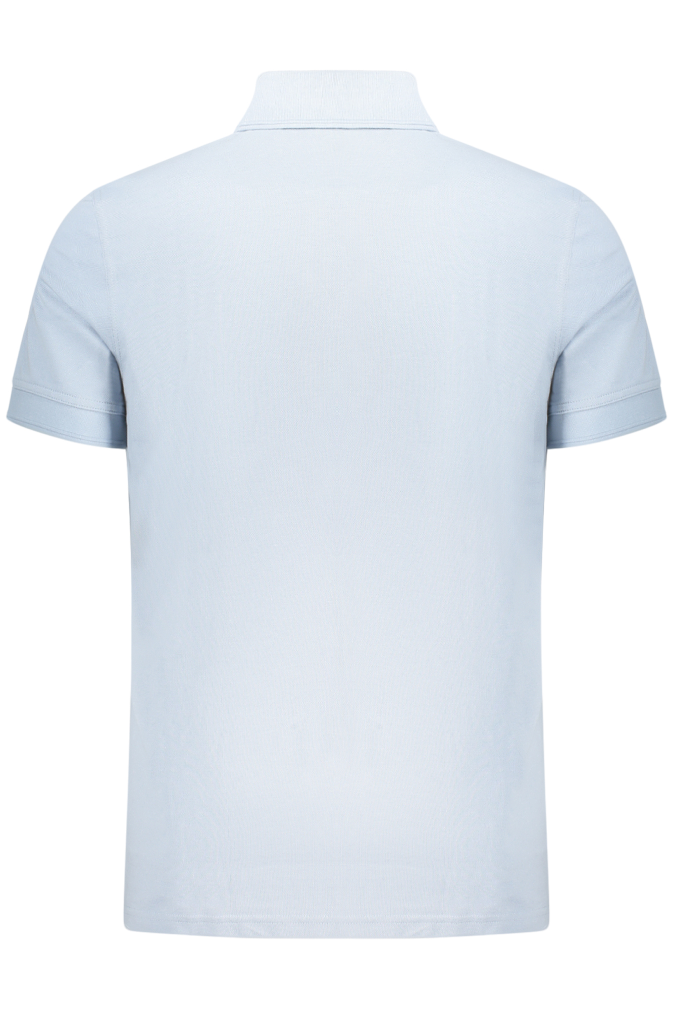 BOSS POLO MANICHE CORTE UOMO AZZURRO - immagine 2