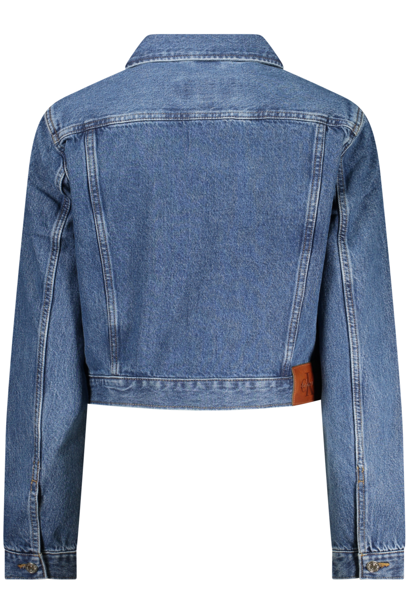 CALVIN KLEIN GIUBBOTTO IN JEANS DONNA BLU - immagine 2