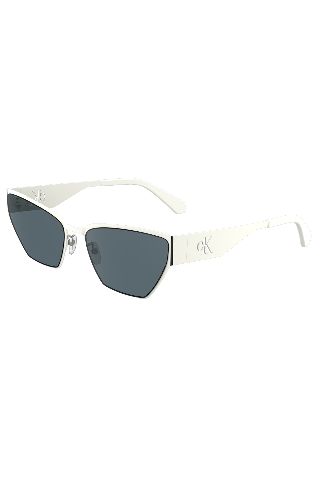 CALVIN KLEIN OCCHIALE DA SOLE DONNA BIANCO - immagine 2