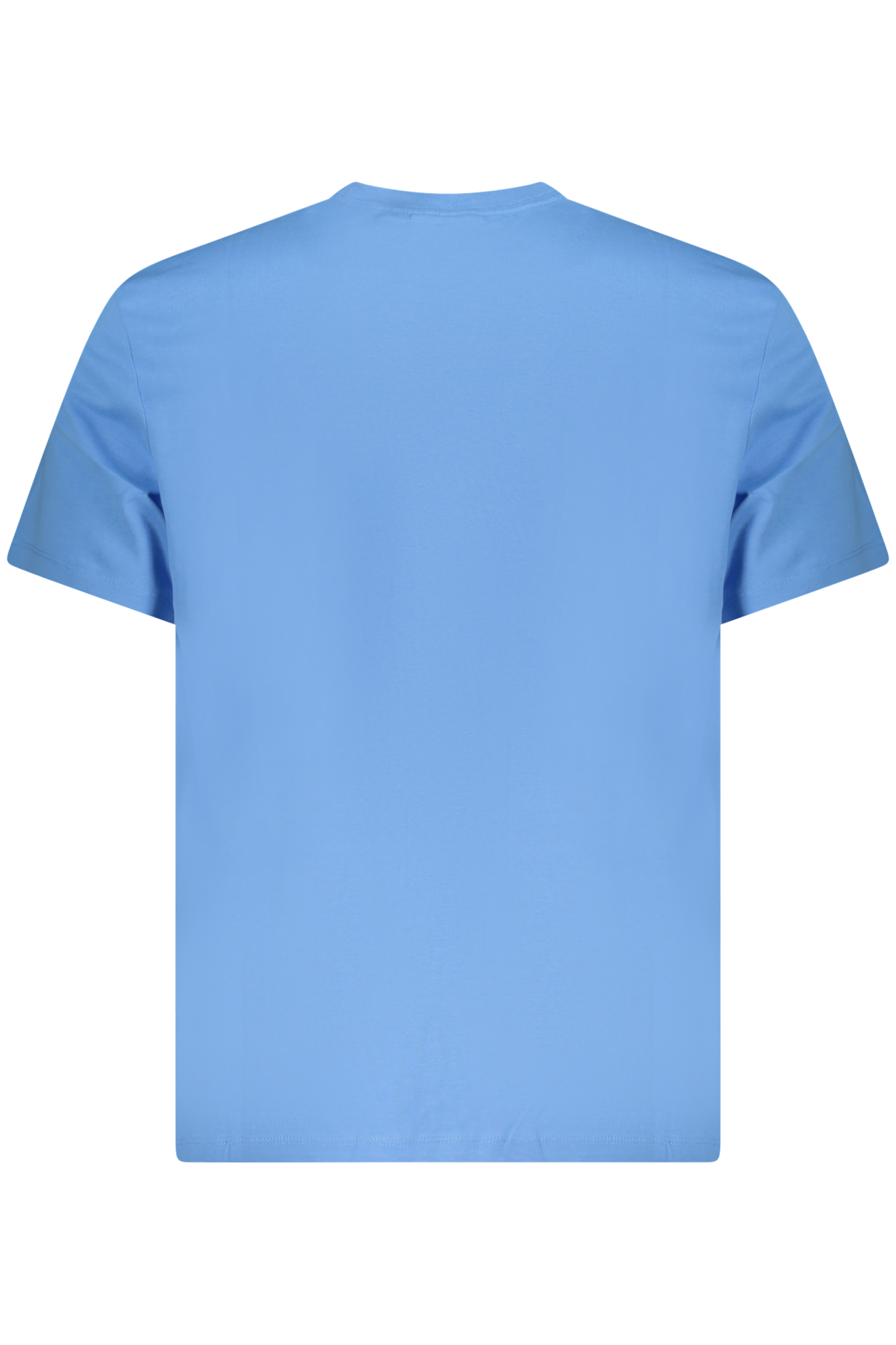 CALVIN KLEIN T-SHIRT MANICHE CORTE UOMO AZZURRO - immagine 2