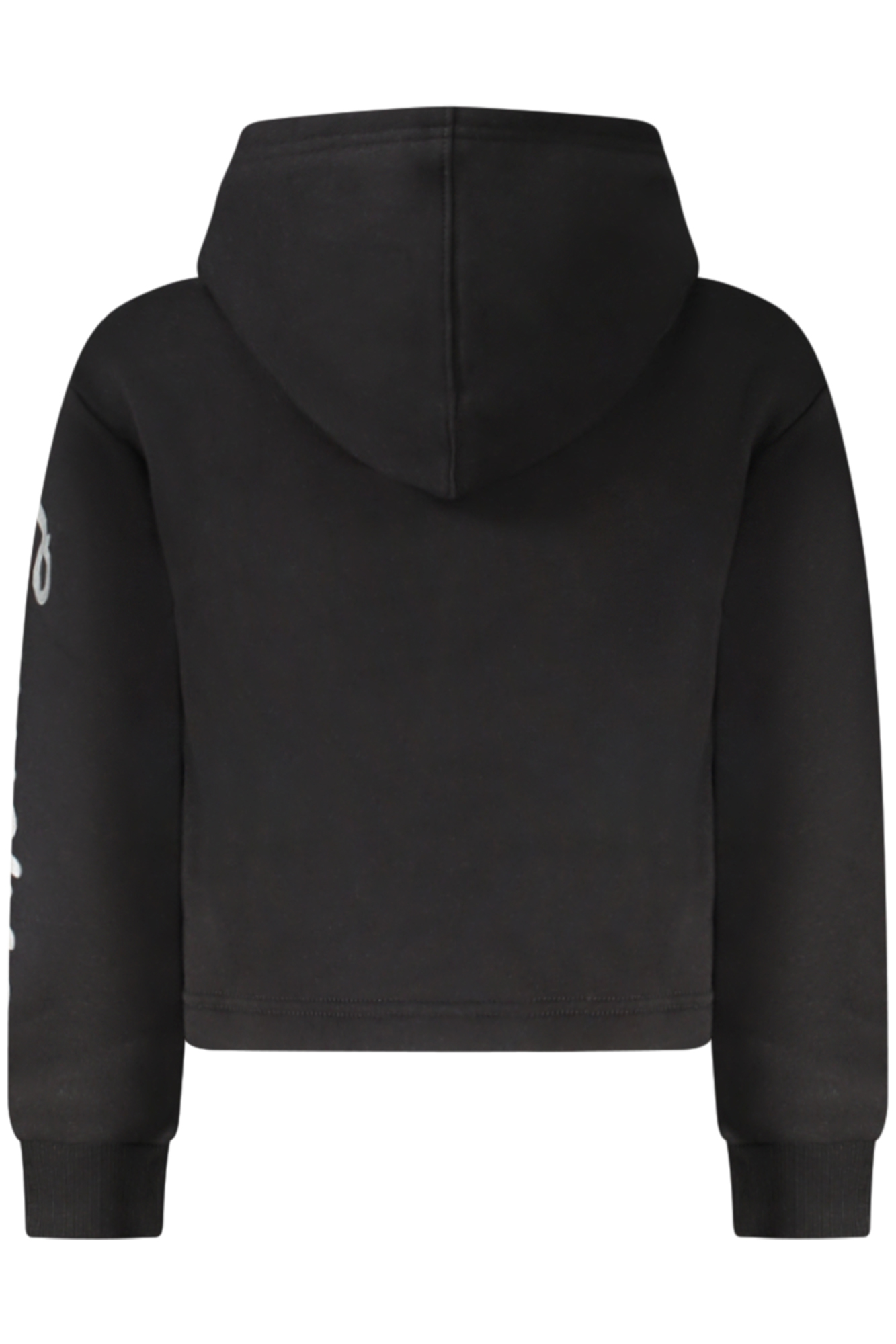 CONVERSE FELPA SENZA ZIP BAMBINA NERO - immagine 2