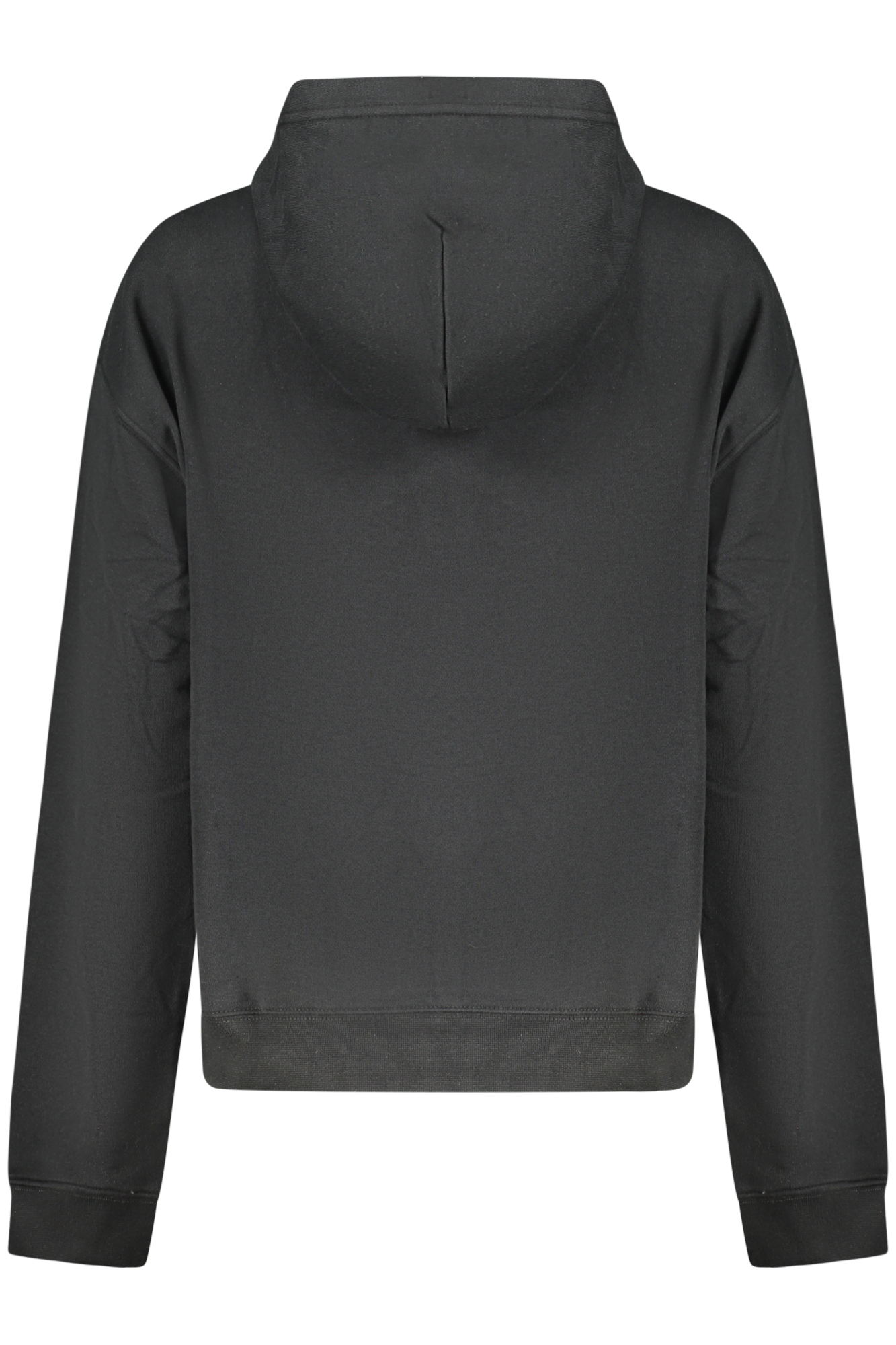 CONVERSE FELPA SENZA ZIP DONNA NERO - immagine 2