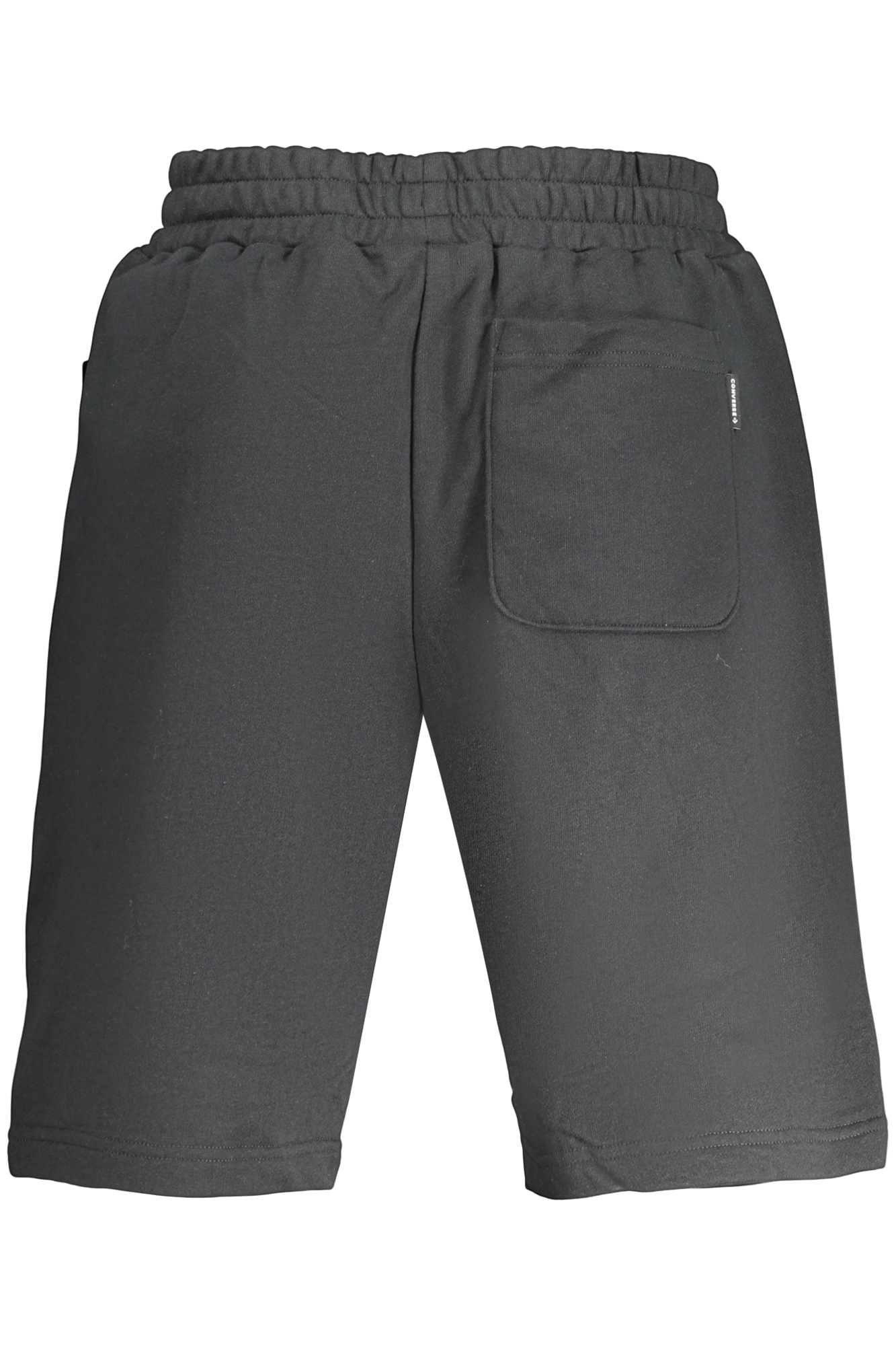 CONVERSE PANTALONE TUTA CORTO UOMO NERO - immagine 2