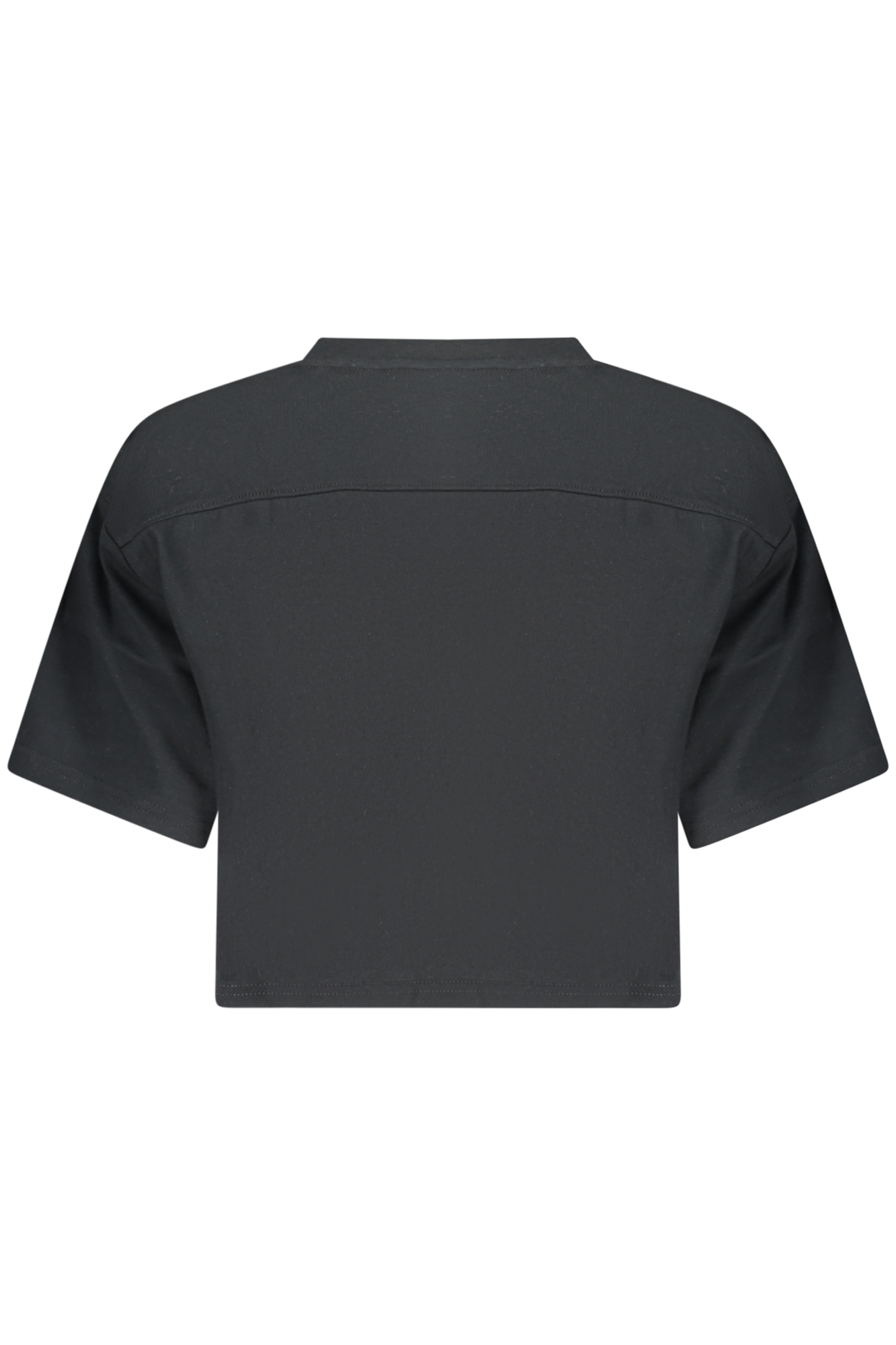 CONVERSE T-SHIRT MANICHE CORTE DONNA NERO - immagine 2