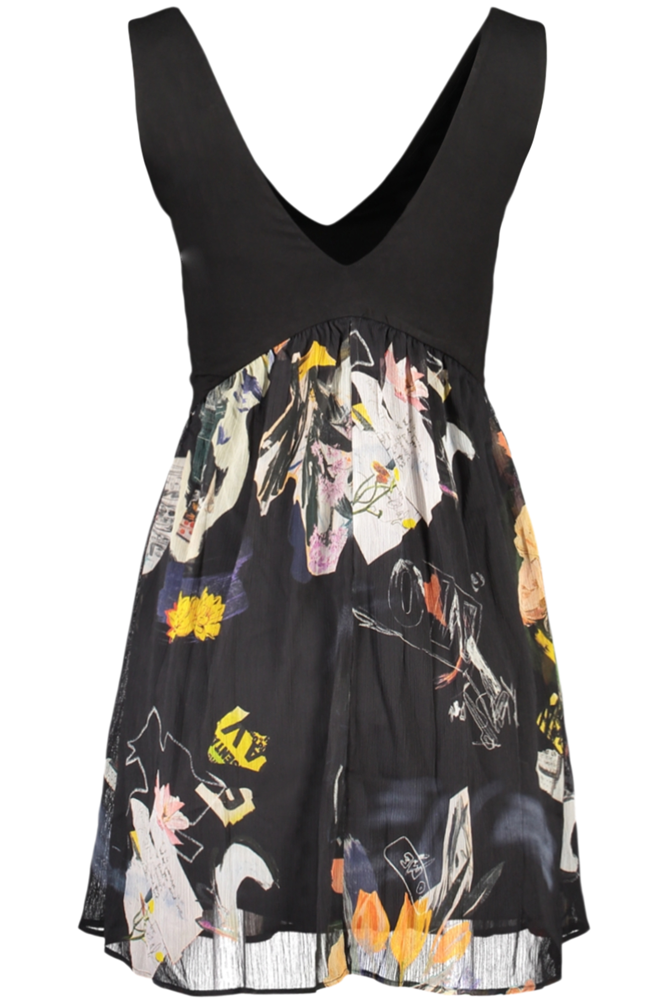DESIGUAL ABITO CORTO DONNA NERO - immagine 2