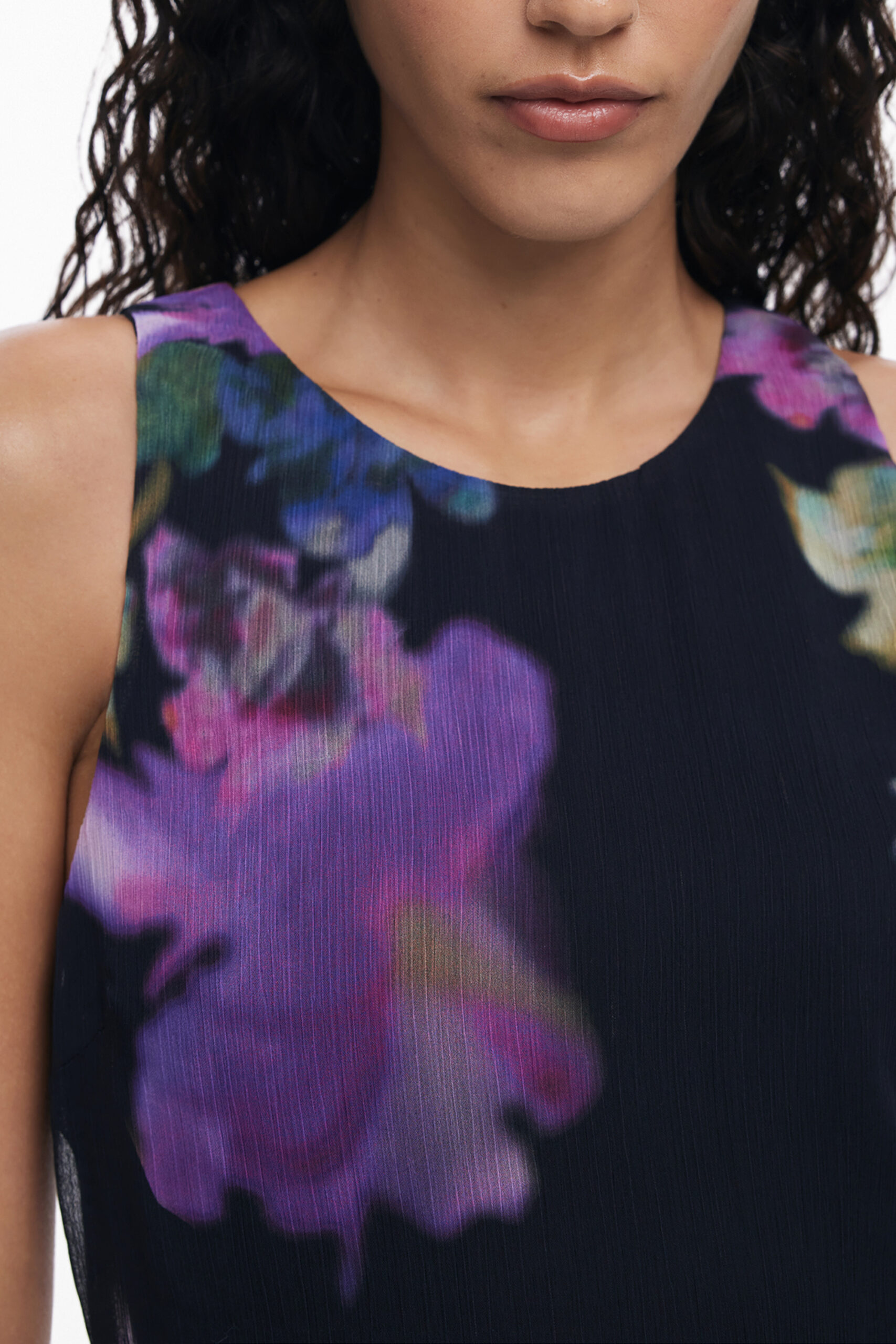 DESIGUAL ABITO CORTO DONNA NERO - immagine 3