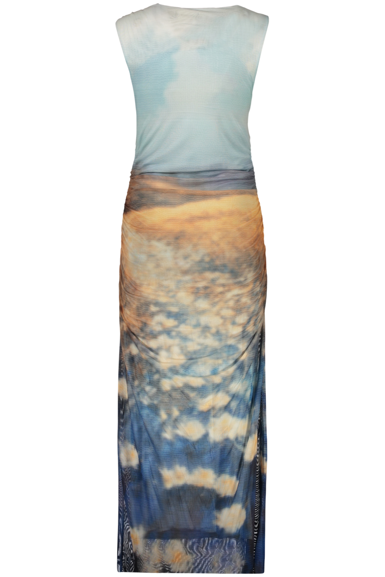 DESIGUAL ABITO LUNGO DONNA AZZURRO - immagine 2