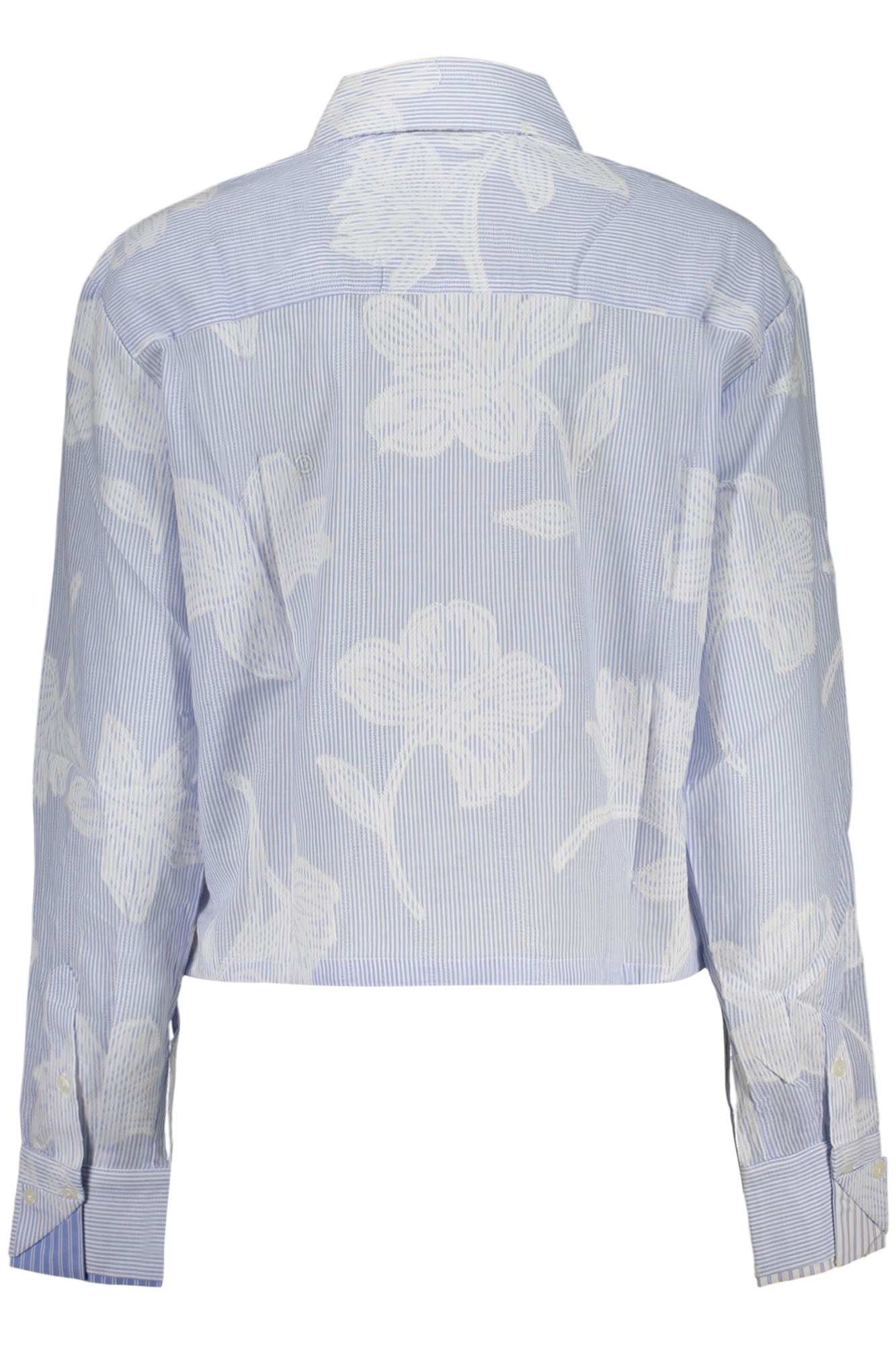 DESIGUAL CAMICIA MANICHE LUNGHE DONNA AZZURRO - immagine 2