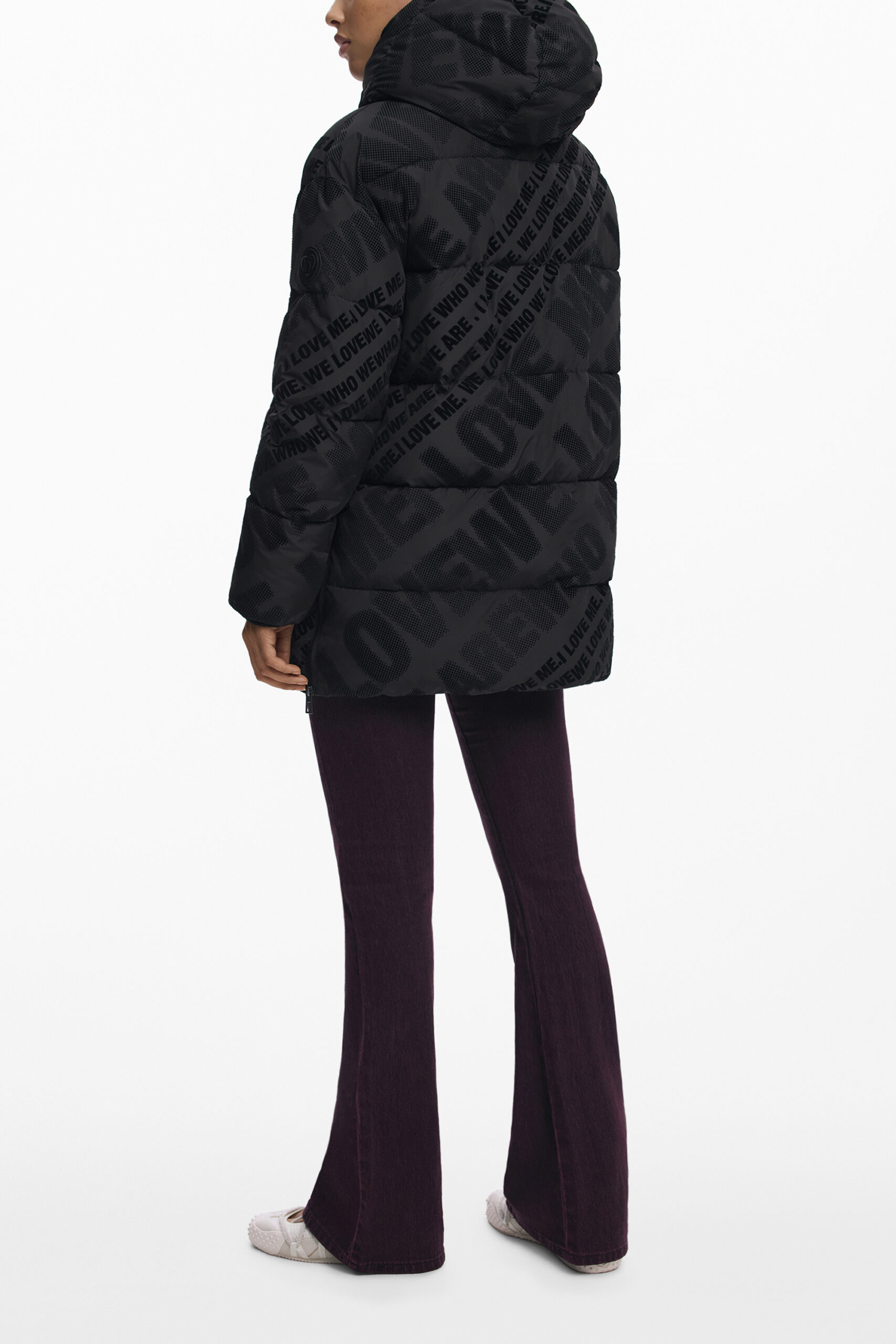 DESIGUAL GIUBBOTTO DONNA NERO - immagine 2