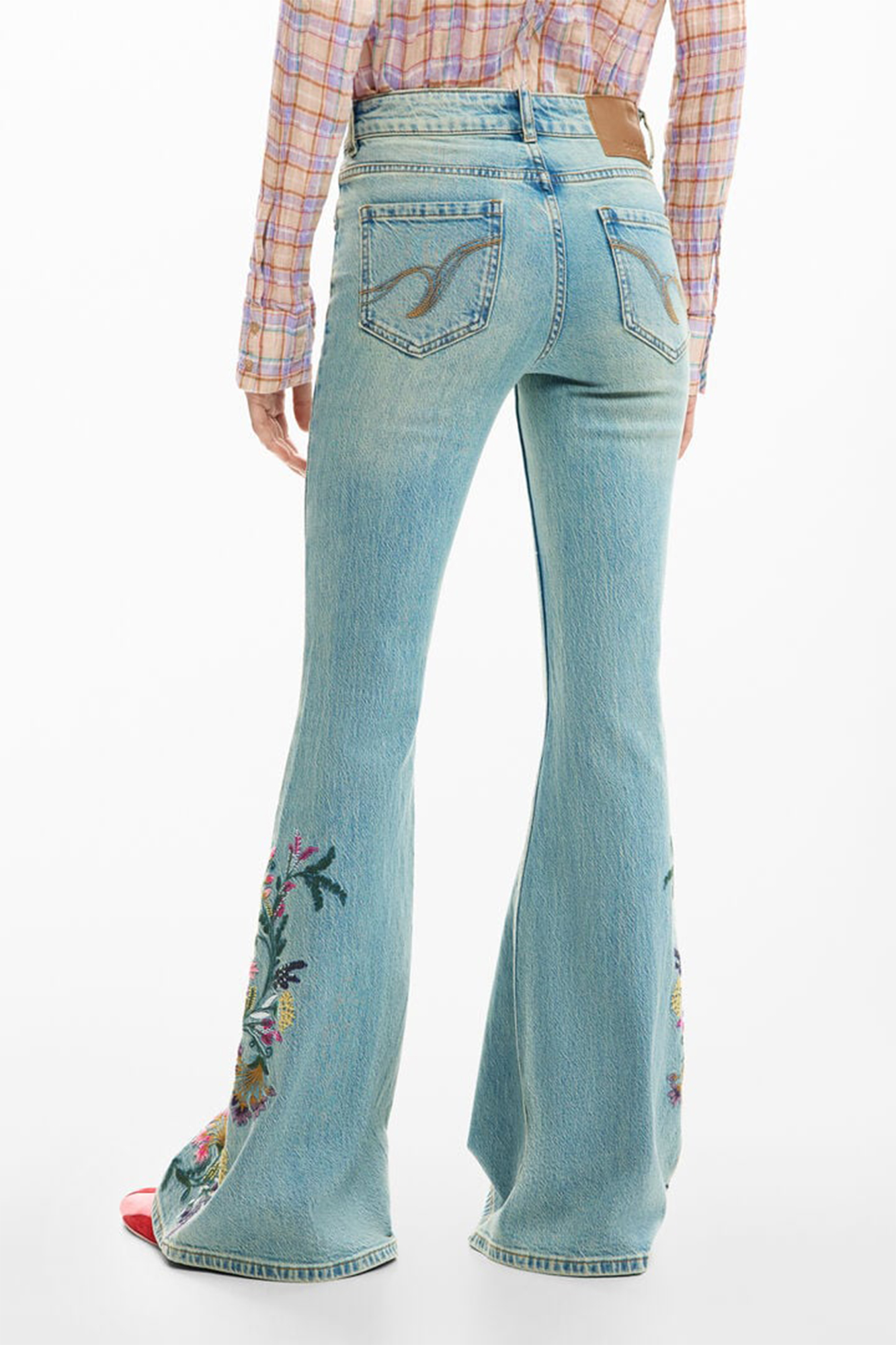 DESIGUAL JEANS DENIM DONNA AZZURRO - immagine 2