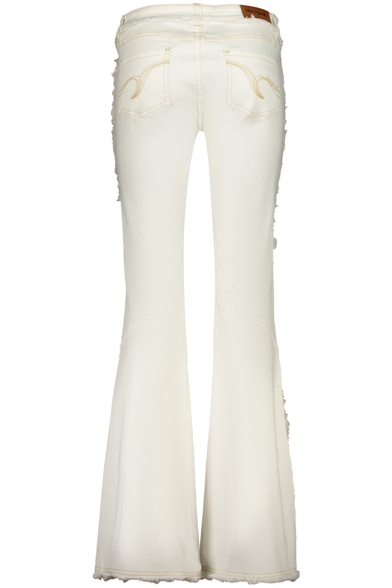 DESIGUAL JEANS DENIM DONNA BIANCO - immagine 2